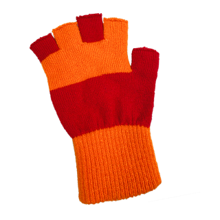 Goedkope handschoenen kielegat oranje rood