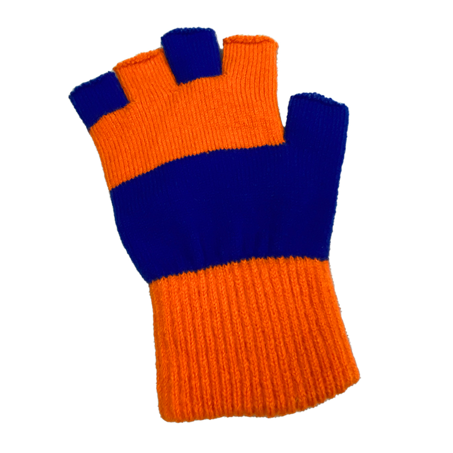 Lampegat handschoenen oranje blauw kopen