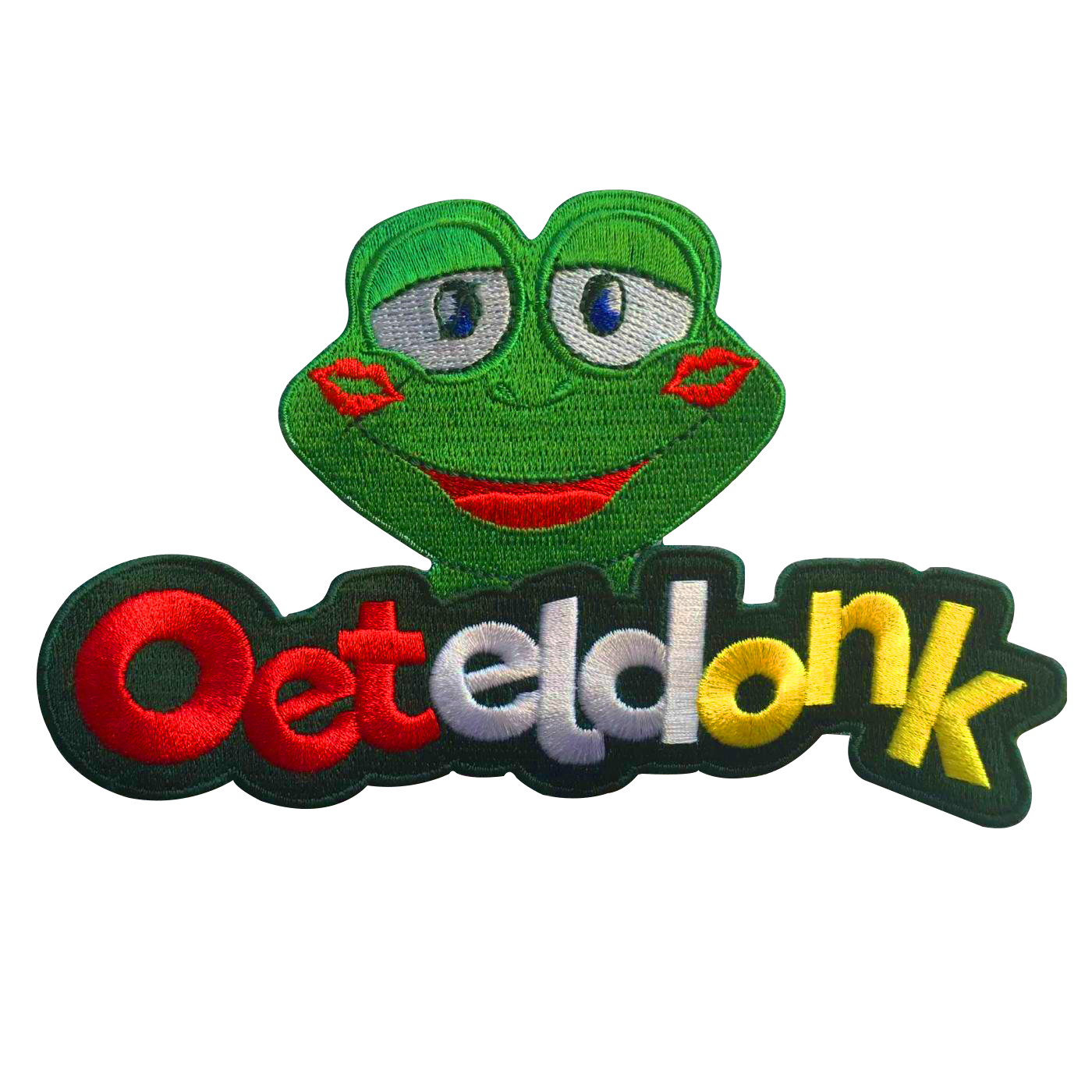 Oeteldonk embleem Rugembleem kusje kopen