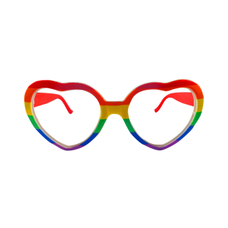 Hartjes bril - Regenboog kopen