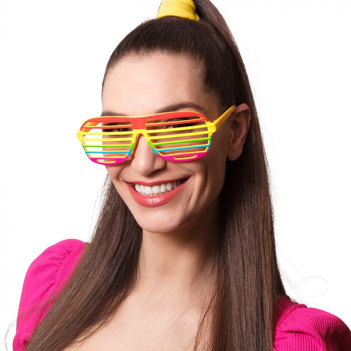 Partybril regenboog kopen