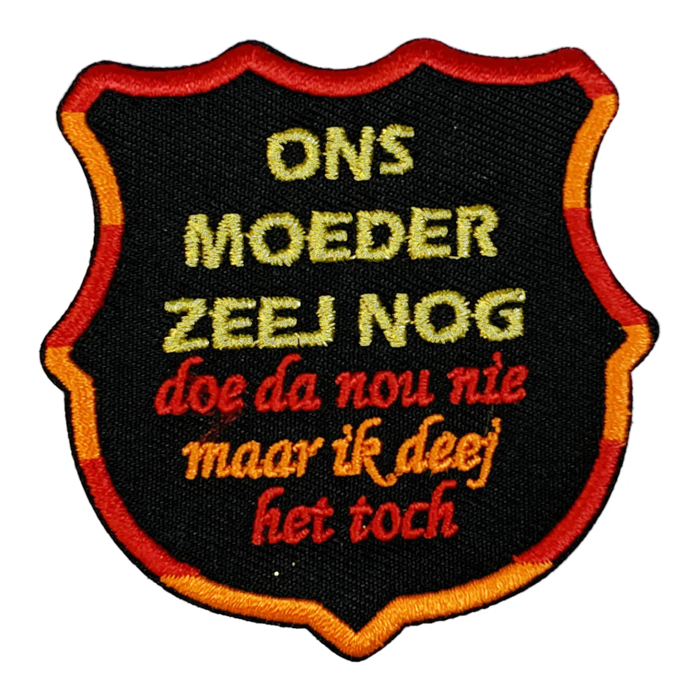 Kielegat embleem - Ons moeder zeej nog online.