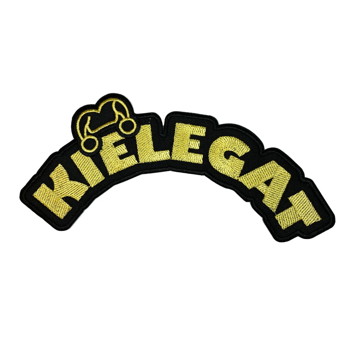 Kielegat embleem - Rugembleem kielegat.