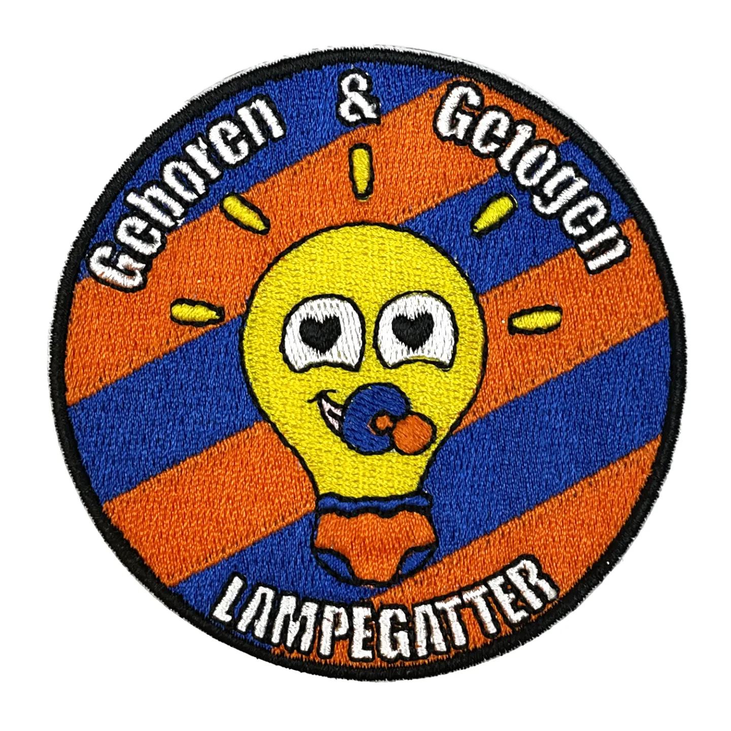 Lampegat embleem- Geboren lampegatter.