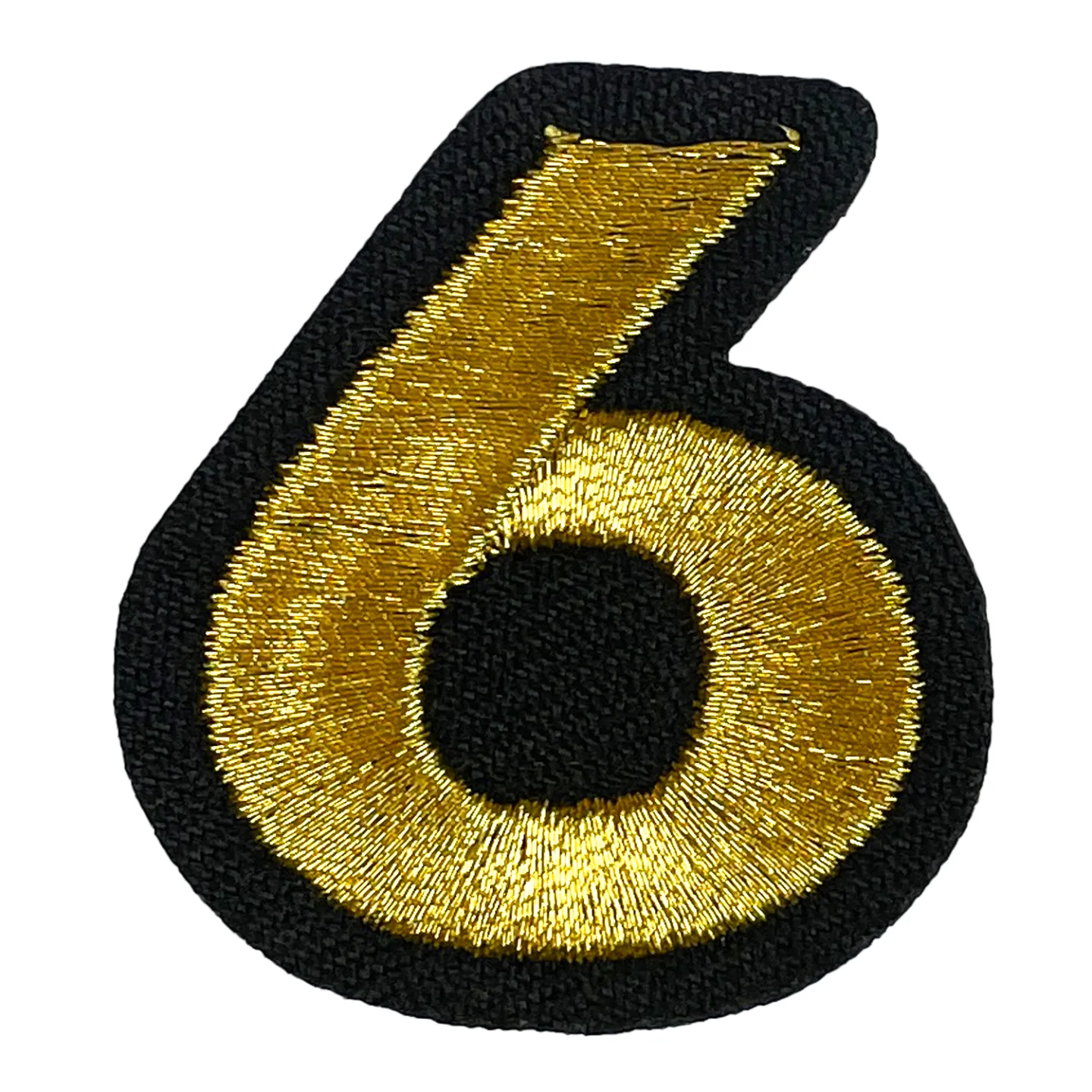 Oeteldonk embleem - Gouden cijfer 6 online.