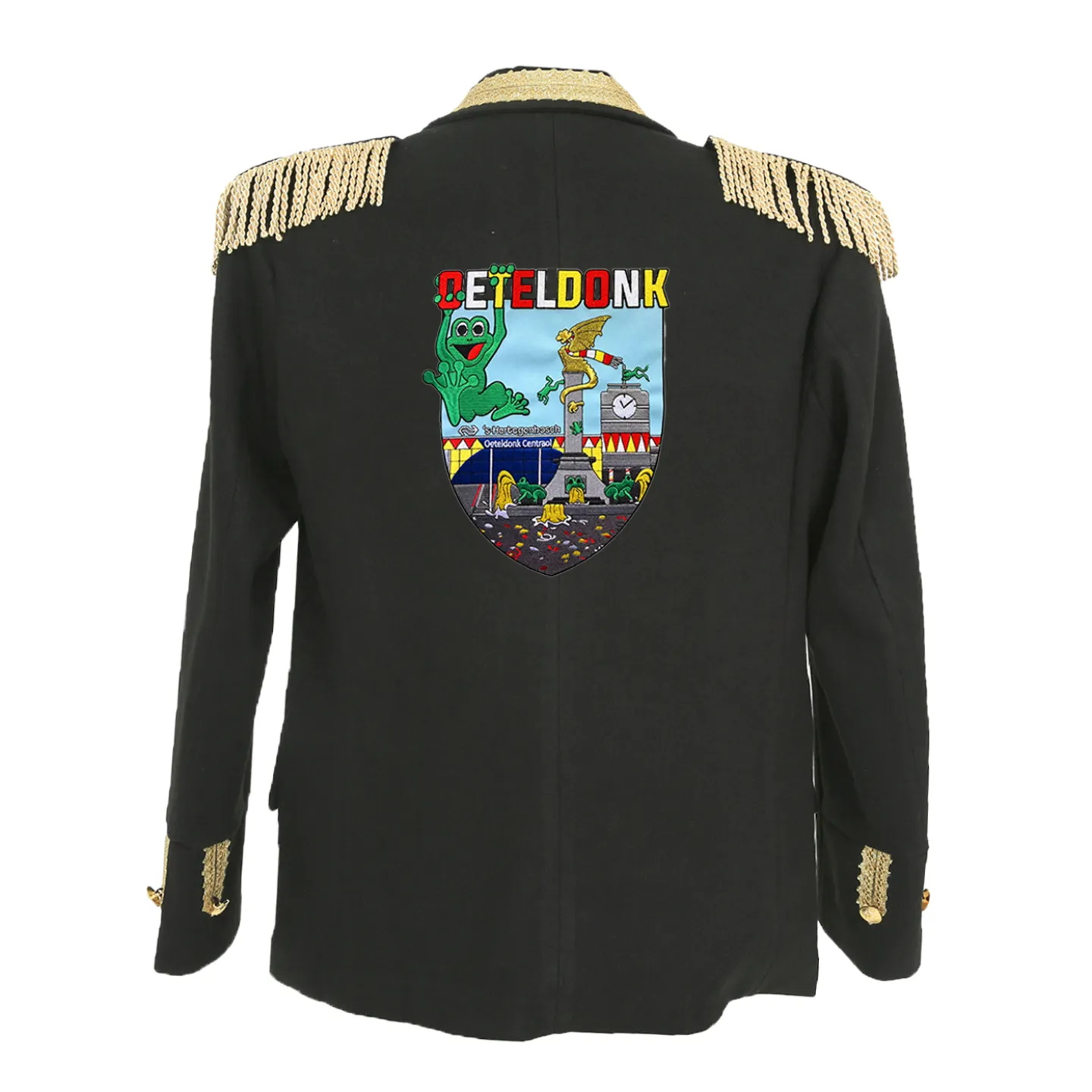 oeteldonk jasje met emblemen luxe mannen kopen.