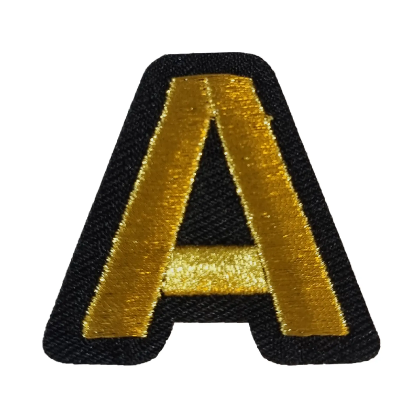 Lampegat embleem - Gouden letter A.