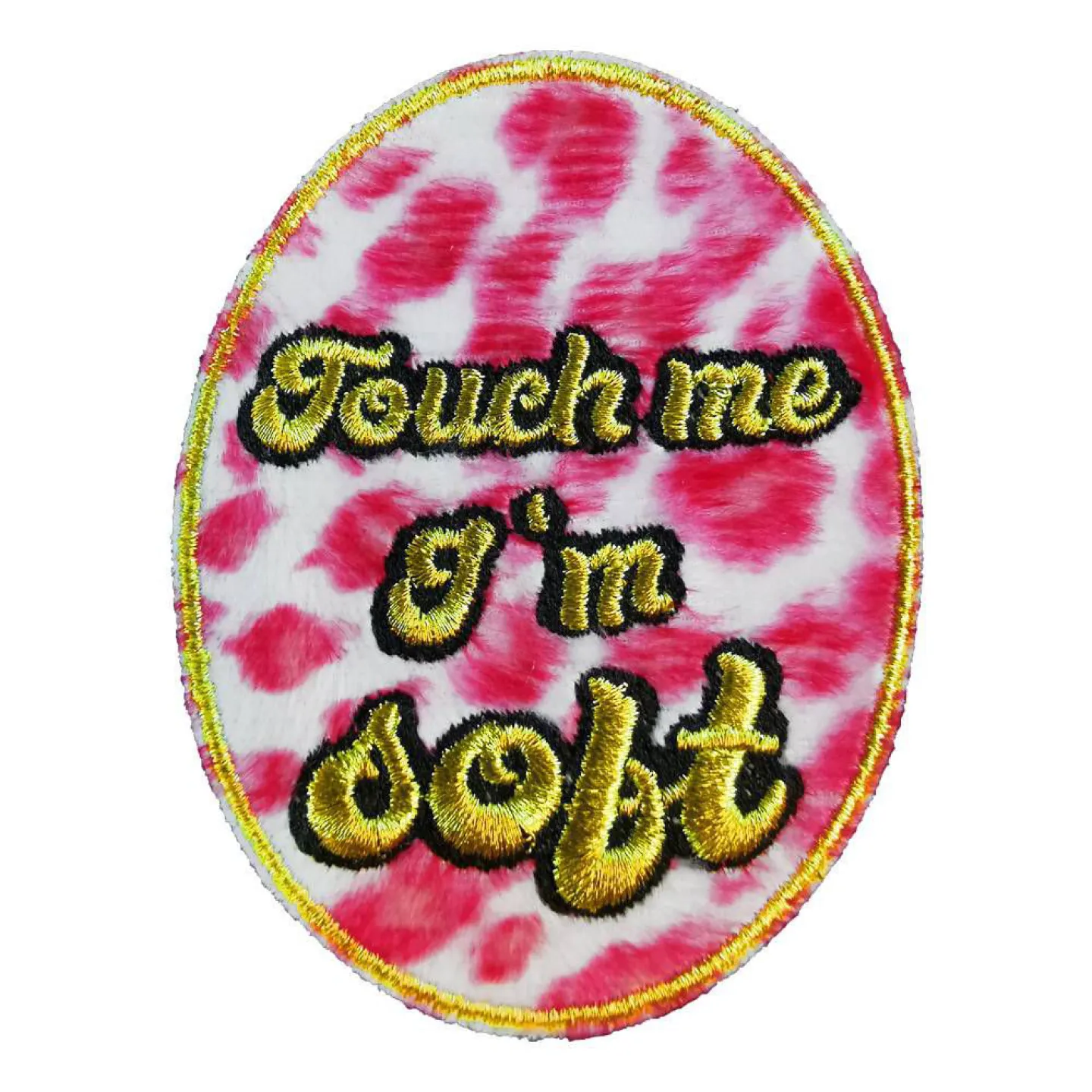 Oeteldonk embleem touch me I'm soft.