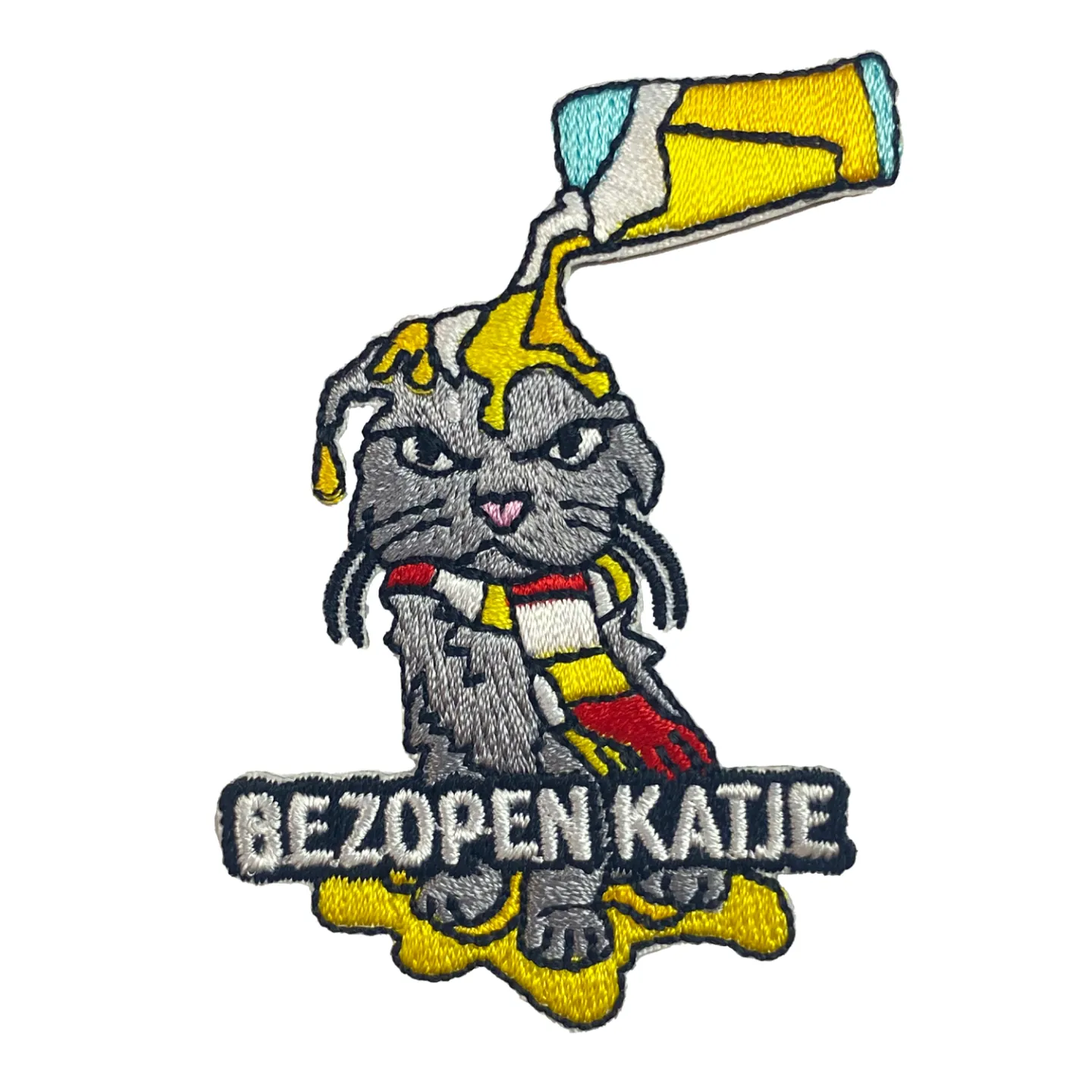 Oeteldonk embleem Bezopen katje.