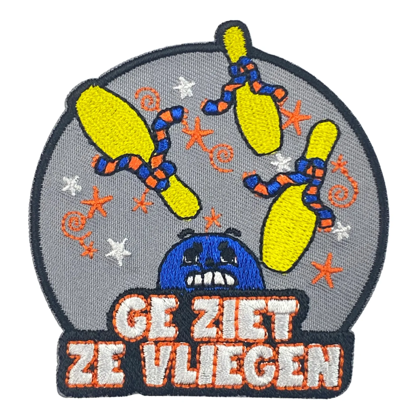 Lampegat embleem  Ge ziet ze vliegen.