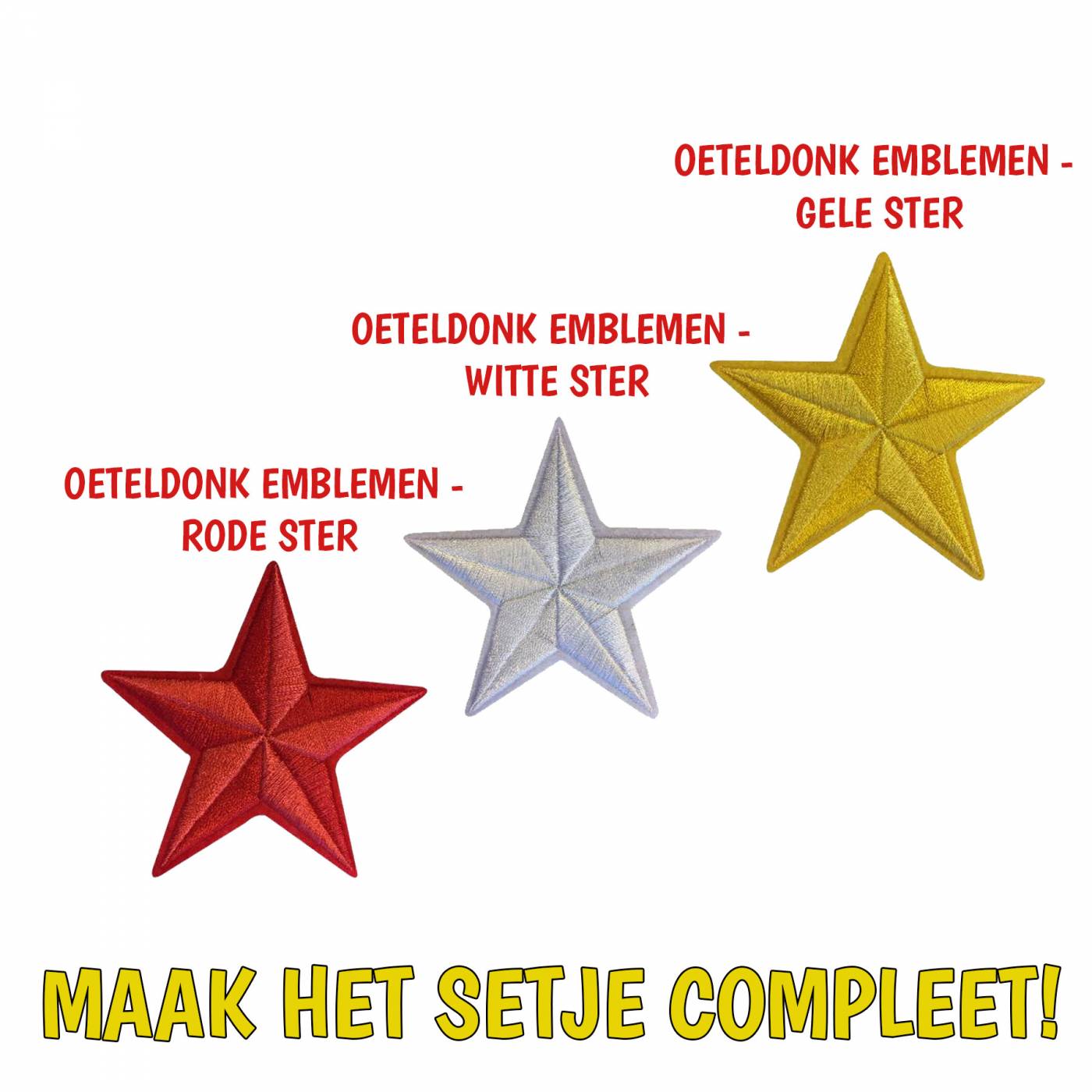 Oeteldonk emblemen Oeteldonk sterren