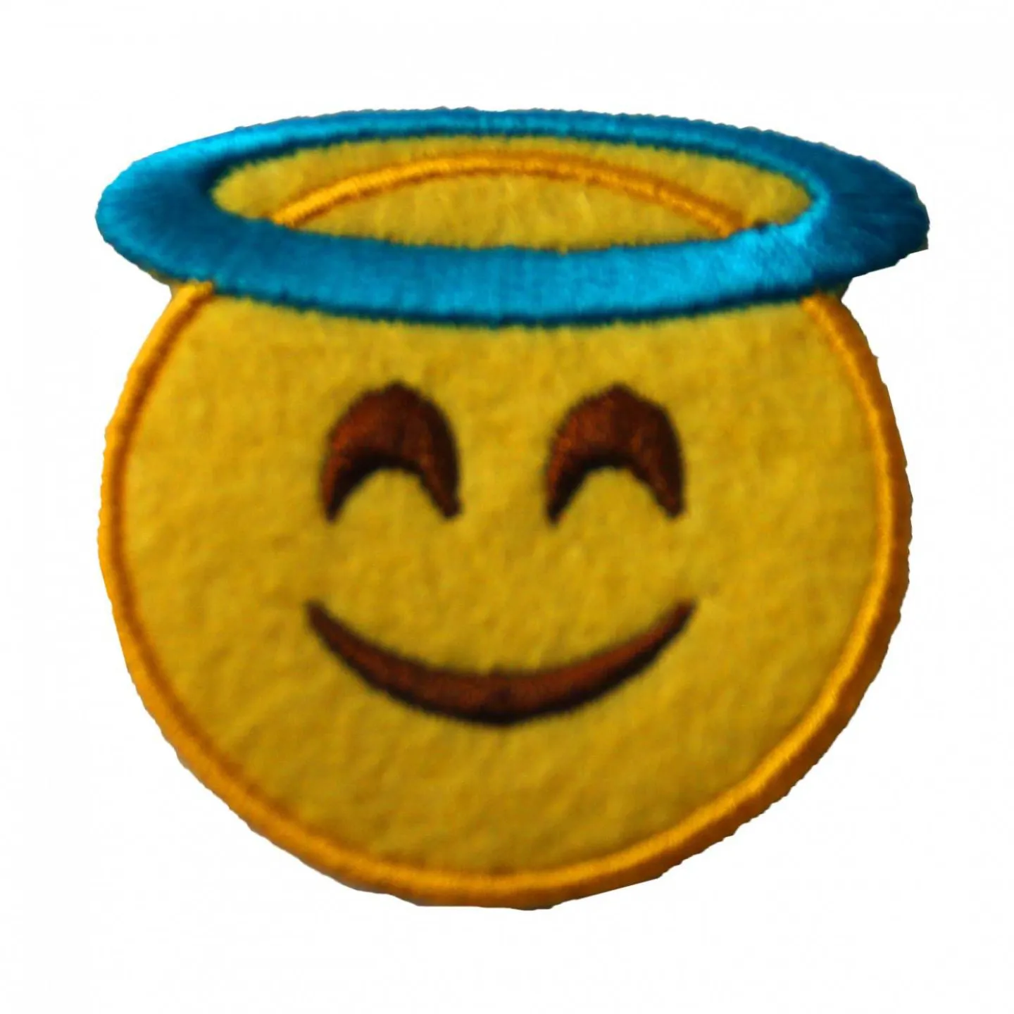 Emoji embleem engeltje.