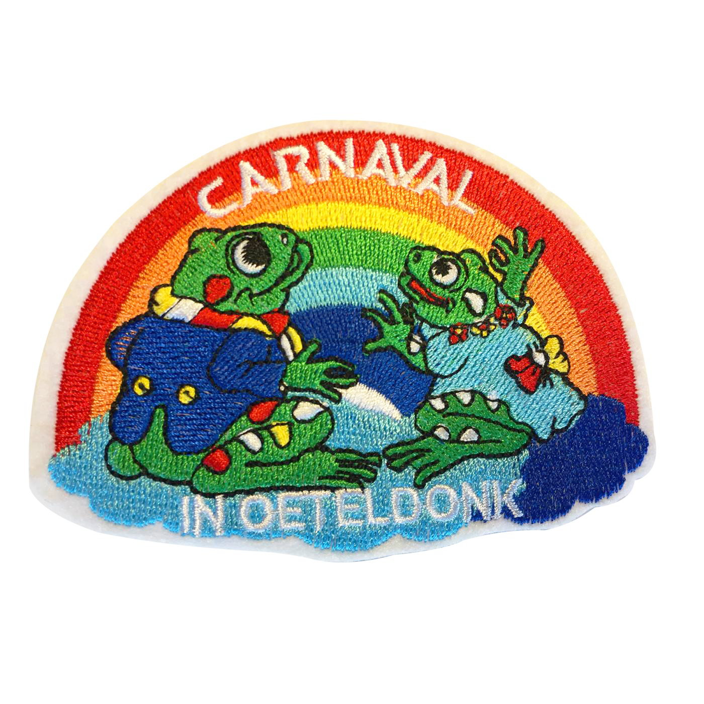 Oeteldonk embleem Regenboog kikker