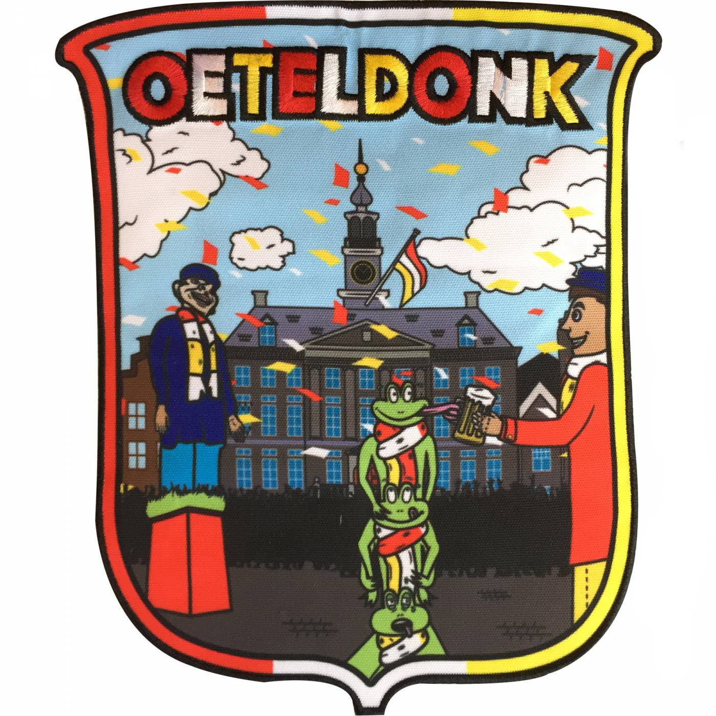 Mega rugembleem Oeteldonk