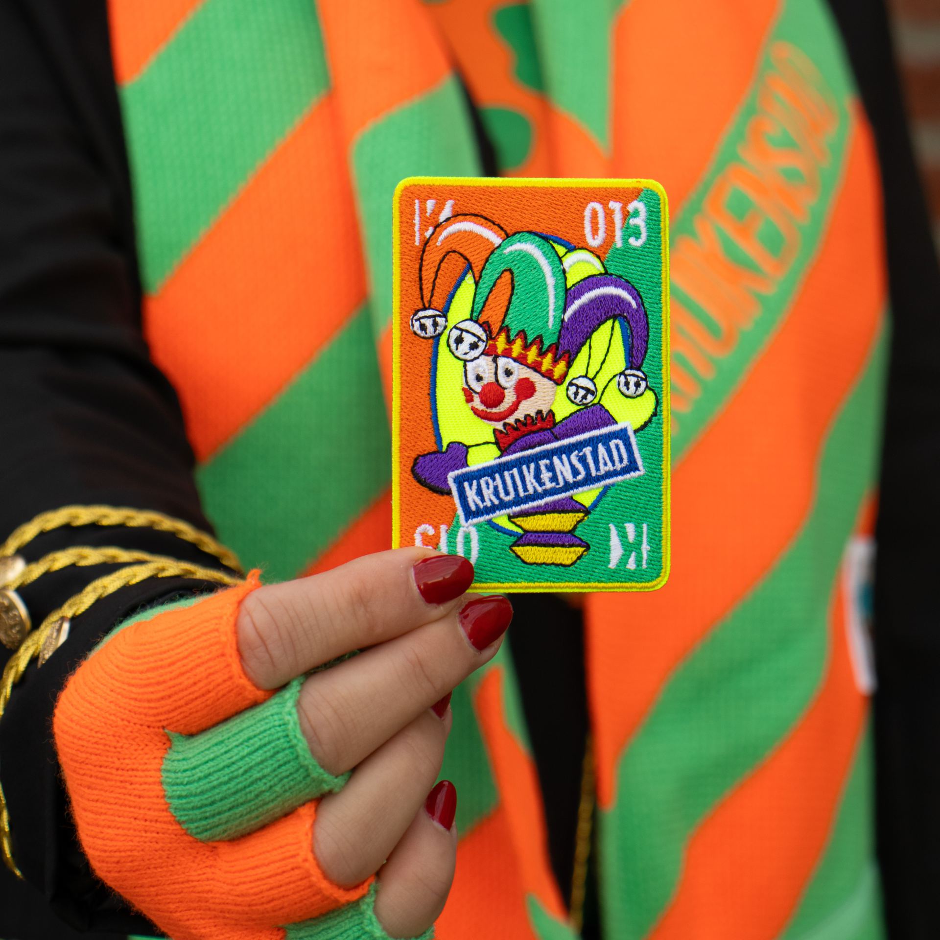 Kruikenstad embleem joker kopen