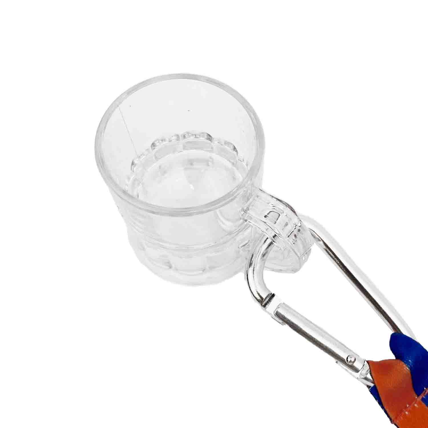 Lampegat keycord met shotglaasje kopen