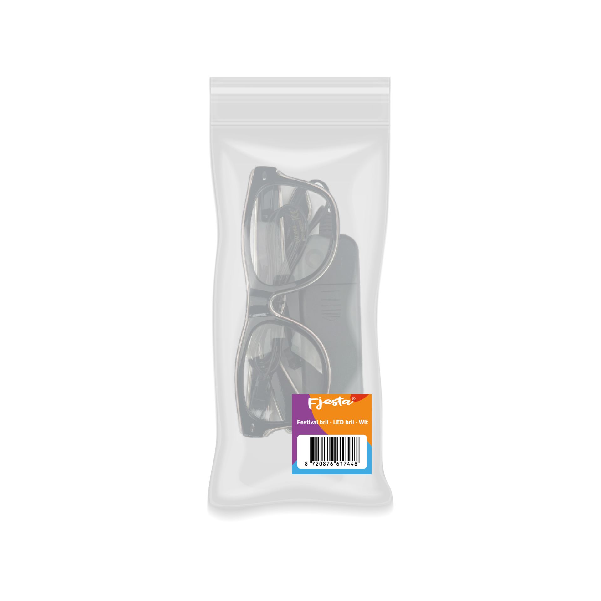 Festival bril LED wit goedkoop