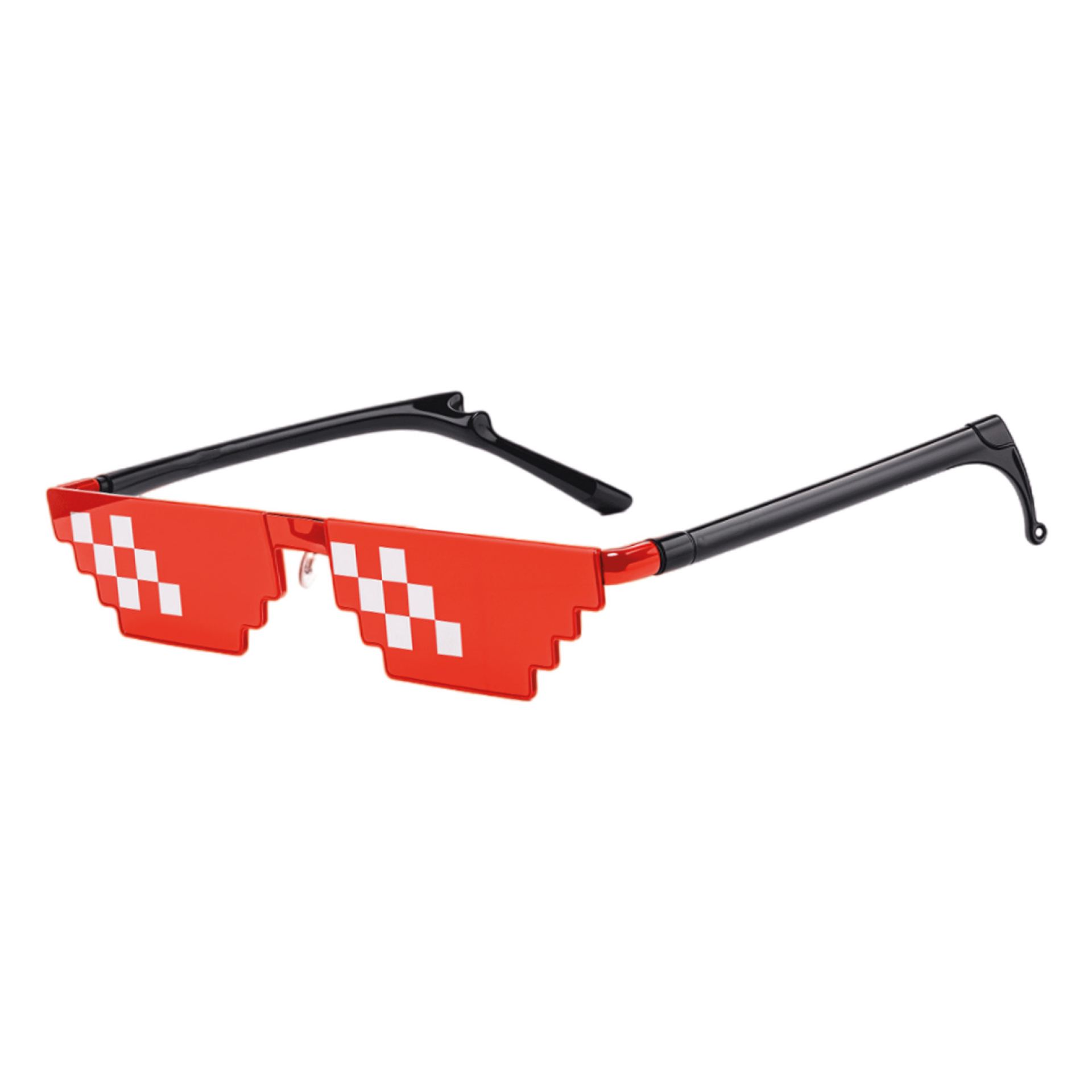 Festival bril thug life rood