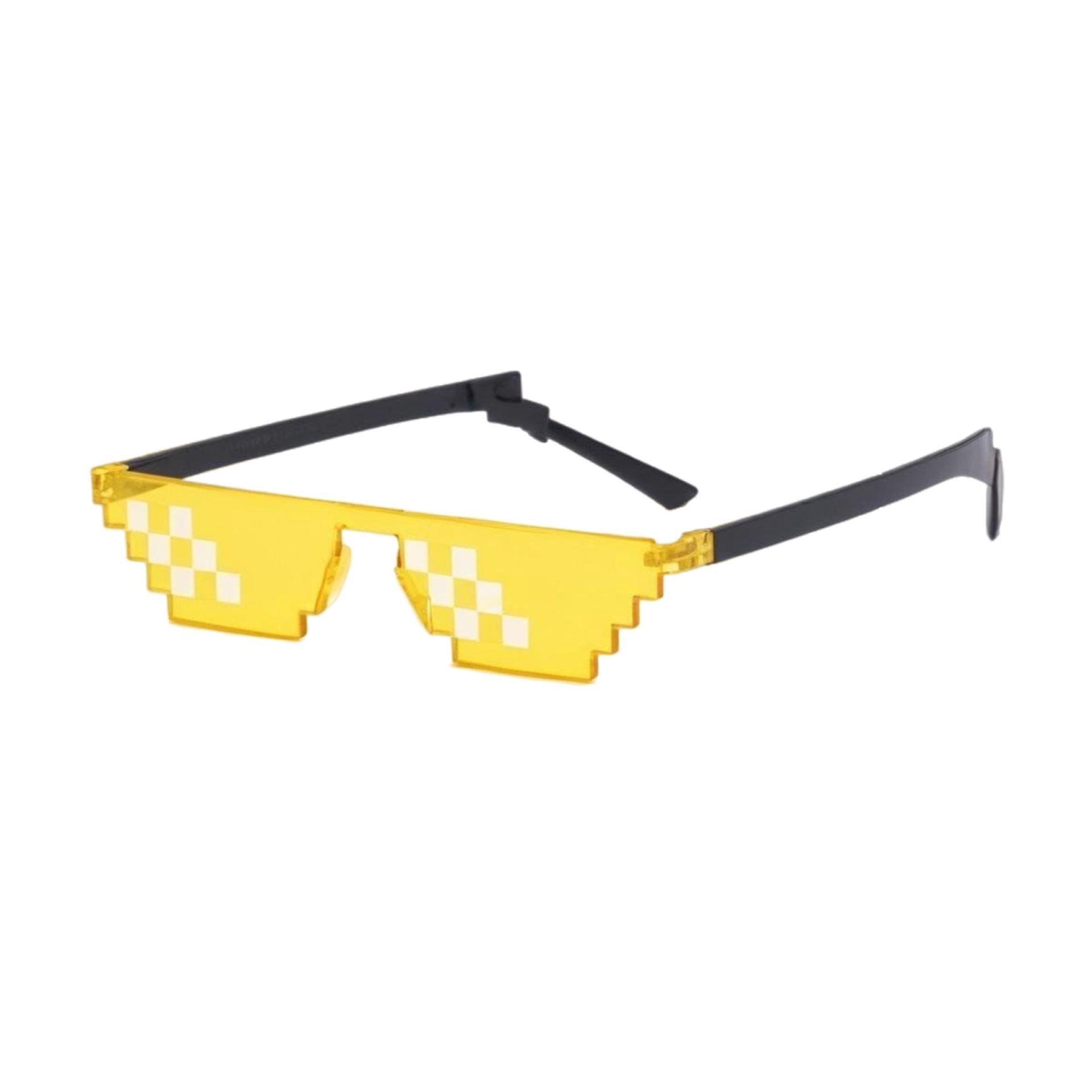 Festival bril thug life geel