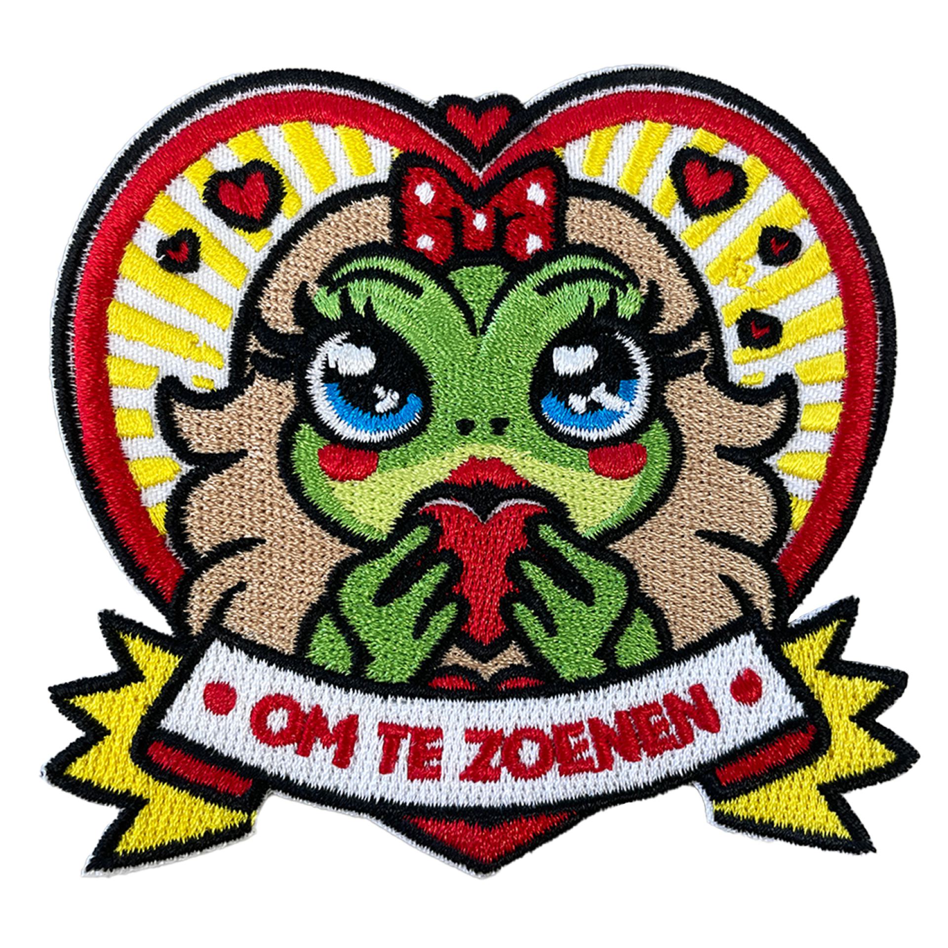 Oeteldonk embleem om te zoenen