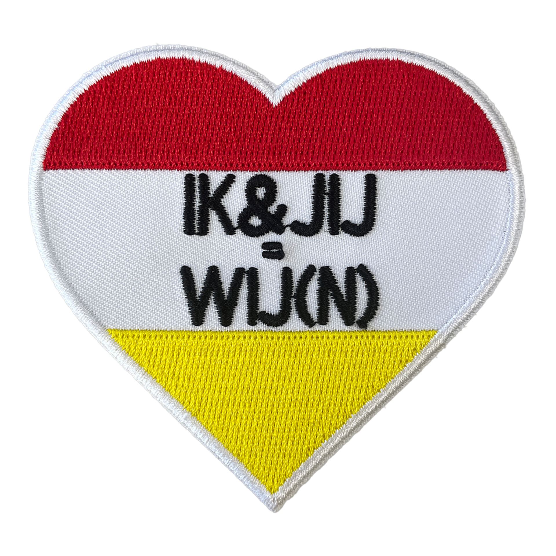 Oeteldonk embleem hart jij & ik