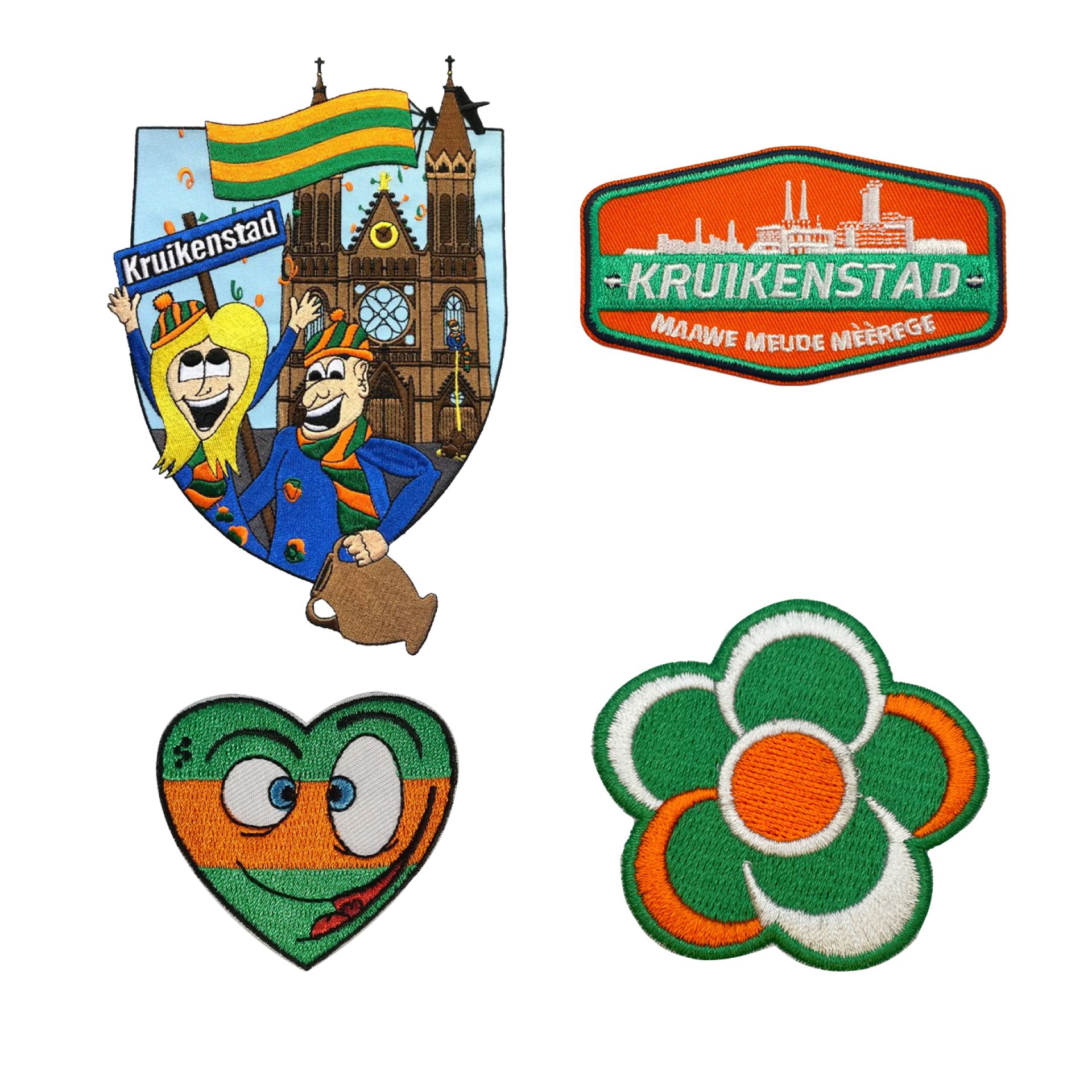 Kruikenstad jasje met emblemen