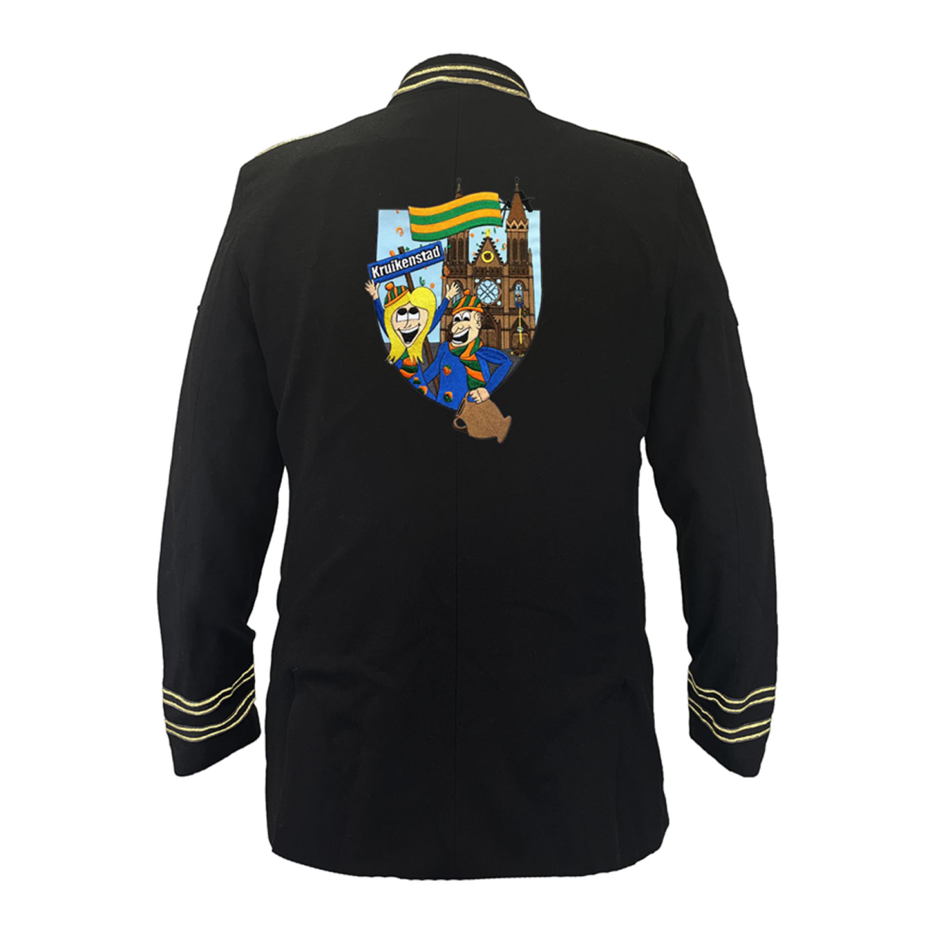 Kruikenstad jasje met emblemen