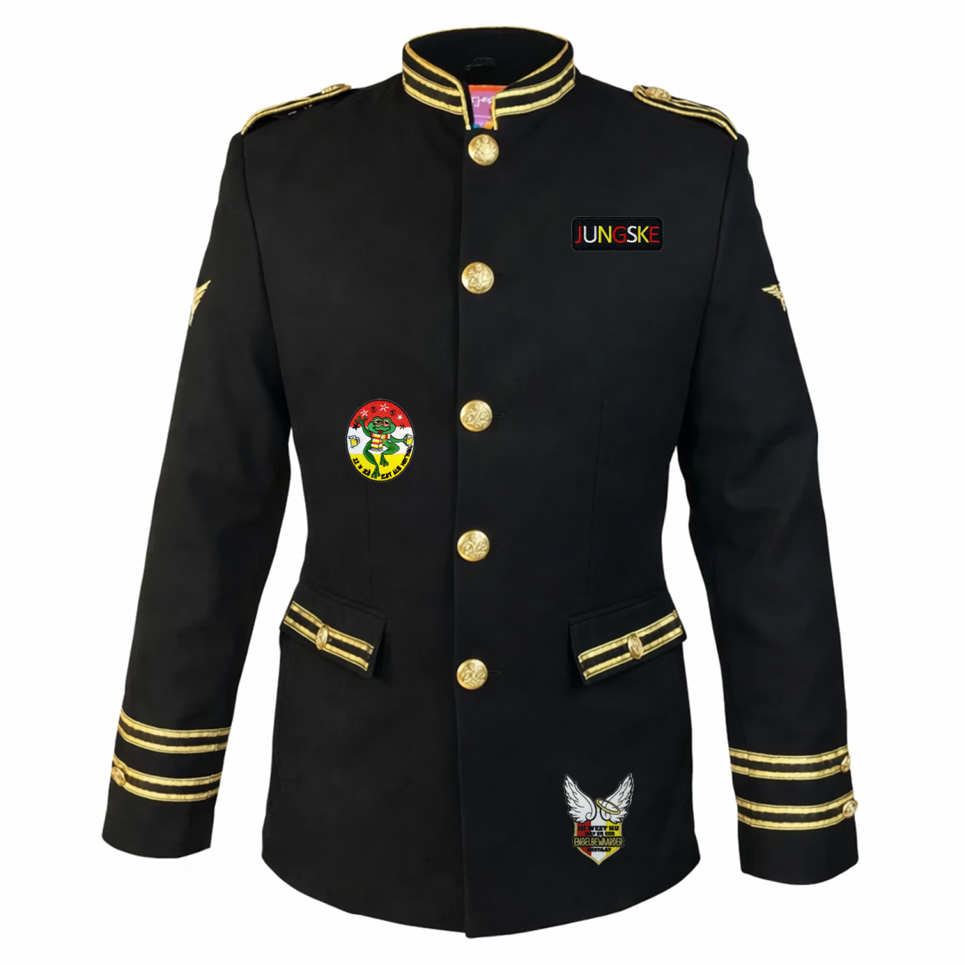 Oeteldonk jasje met emblemen Uniform jas