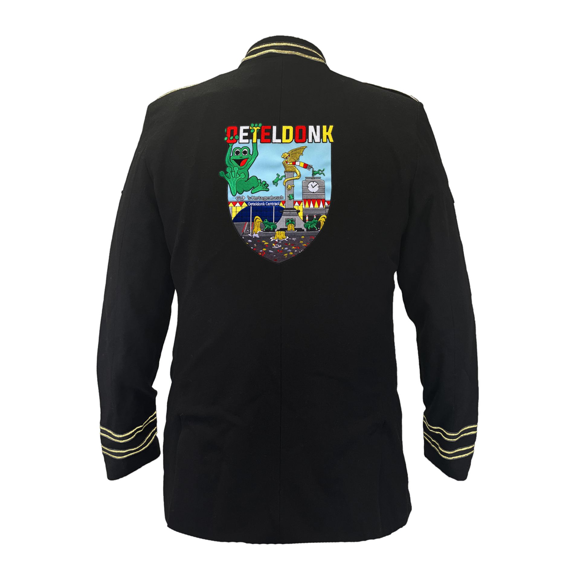oeteldonk jasje met emblemen