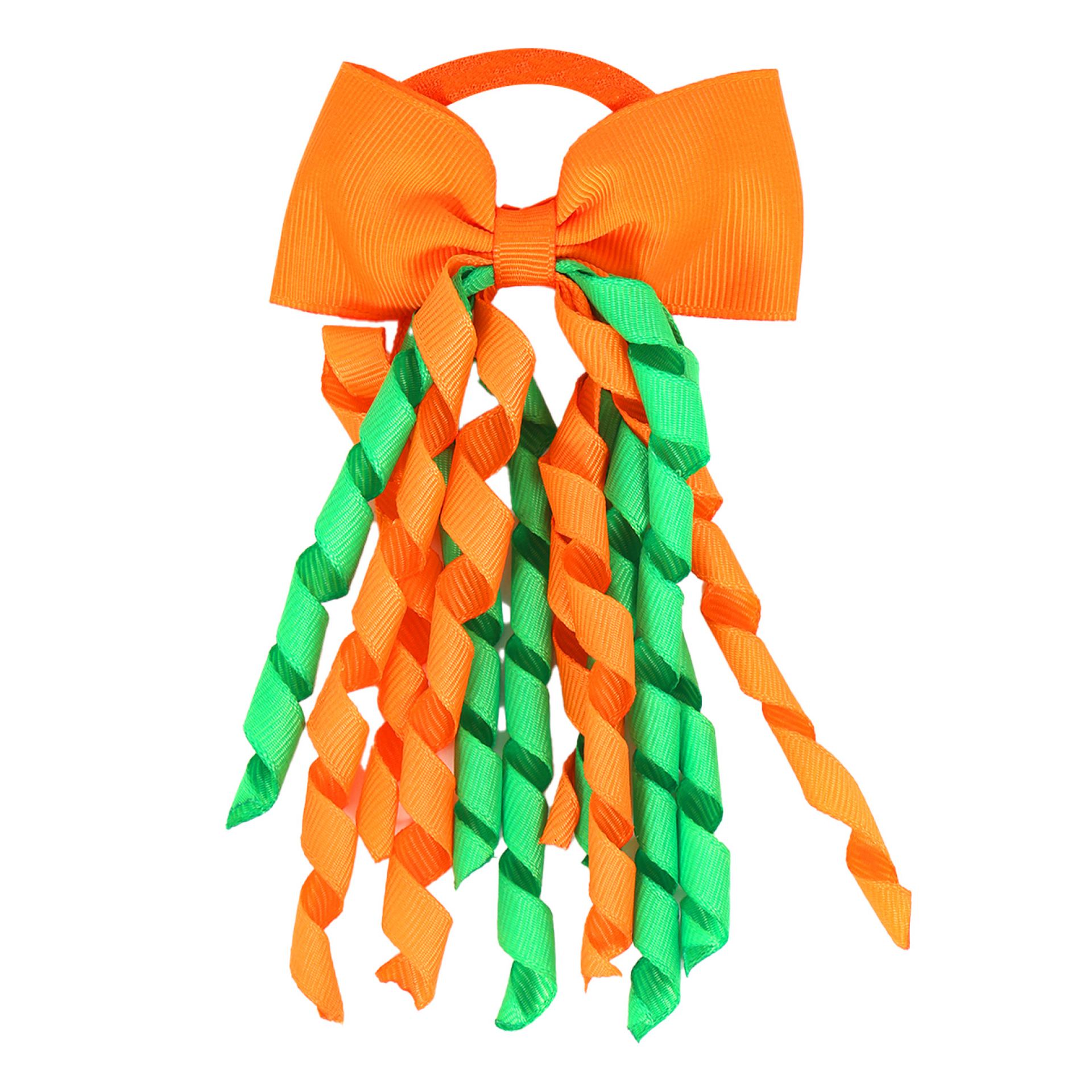 Frutsel elatiek oranje-groen