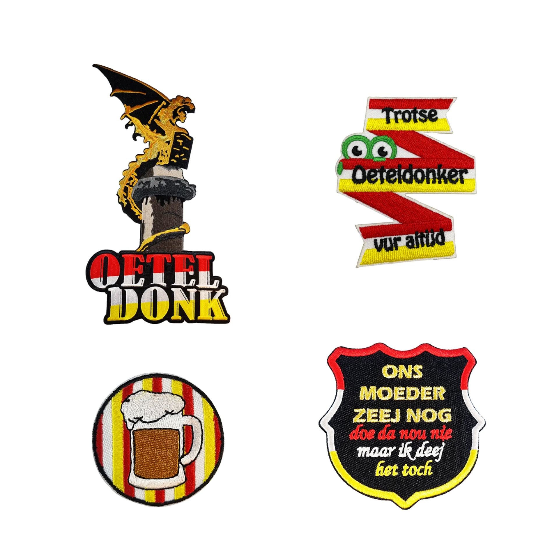 Oeteldonk boerenkiel met emblemen kopen