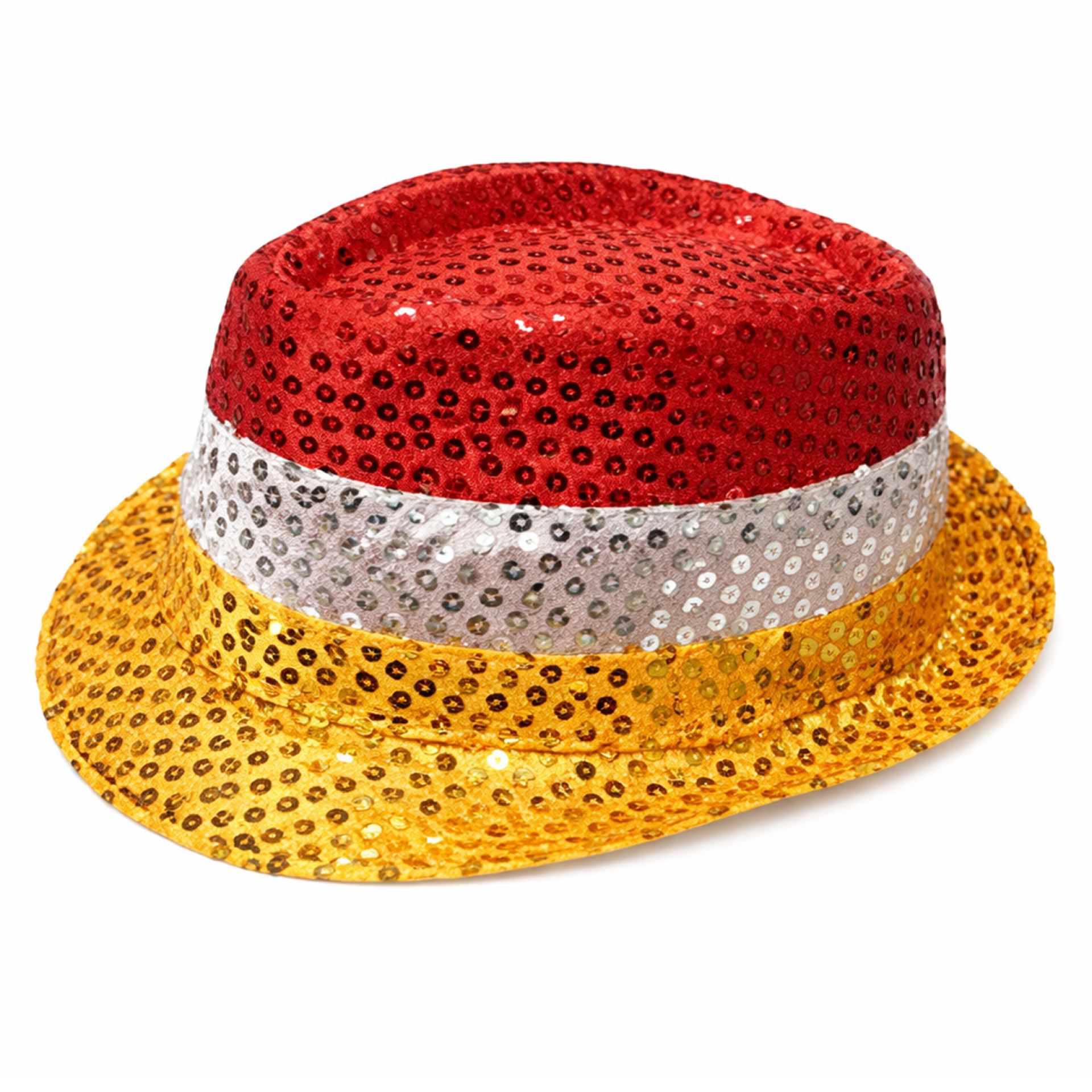 Oeteldonk hoedje met pailletten