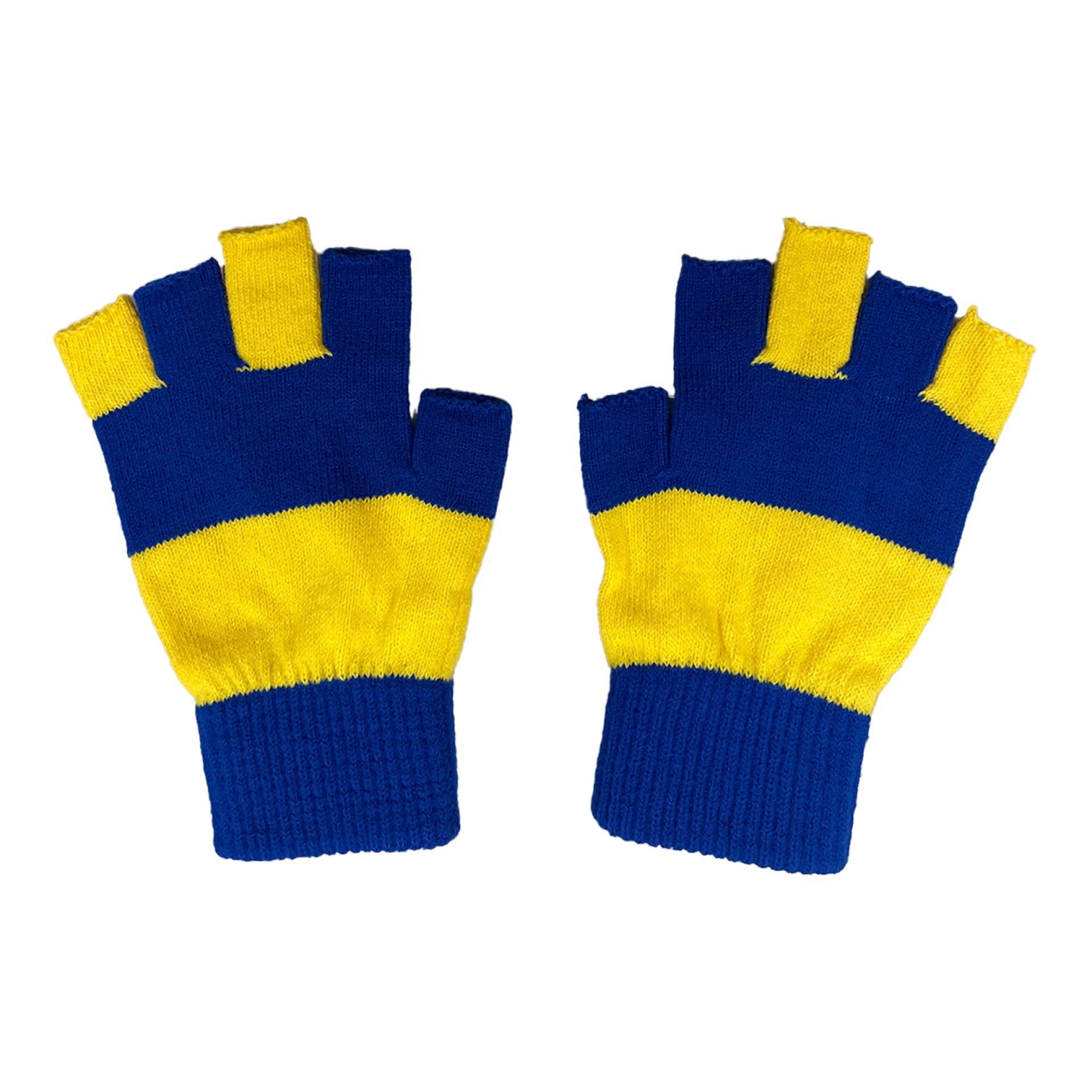 Blauw - Geel - Handschoenen