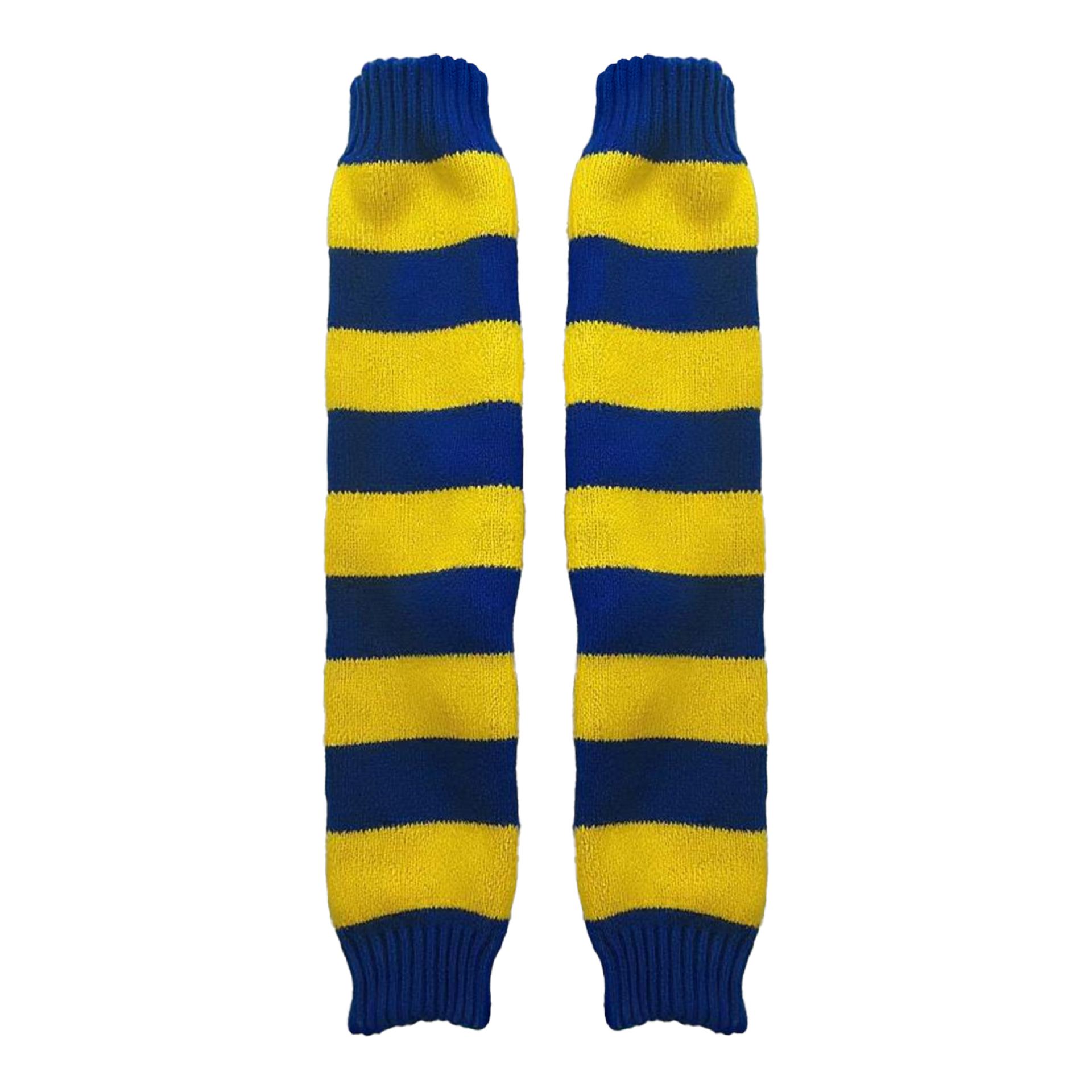 Blauw - Geel - Beenwarmers