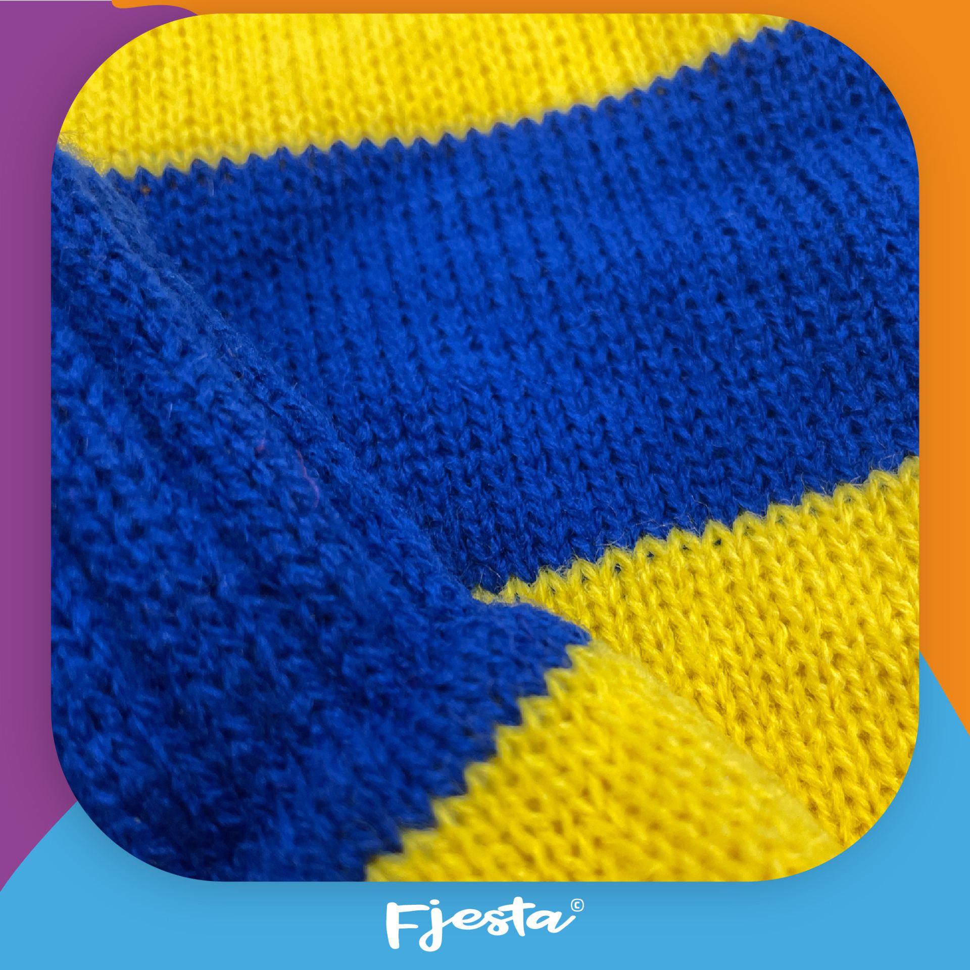 Blauw - Geel - Beenwarmers kopen