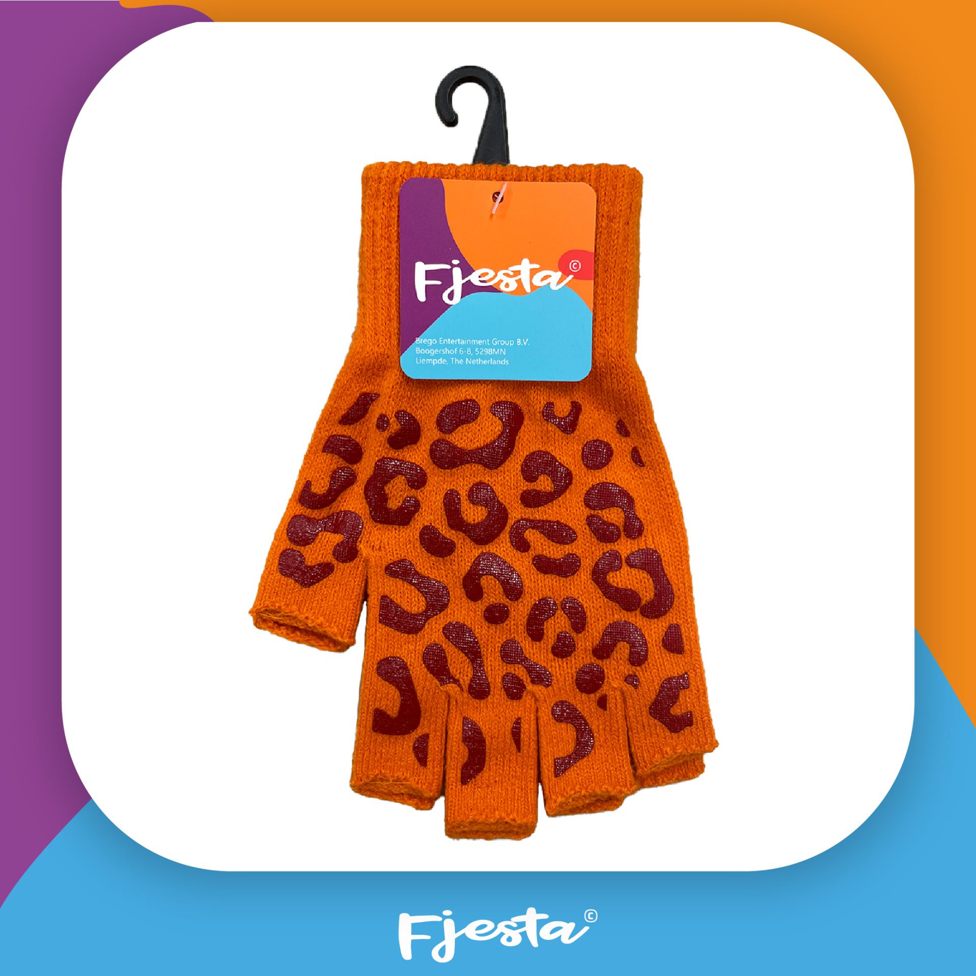 Kielegat handschoenen - Panterprint online