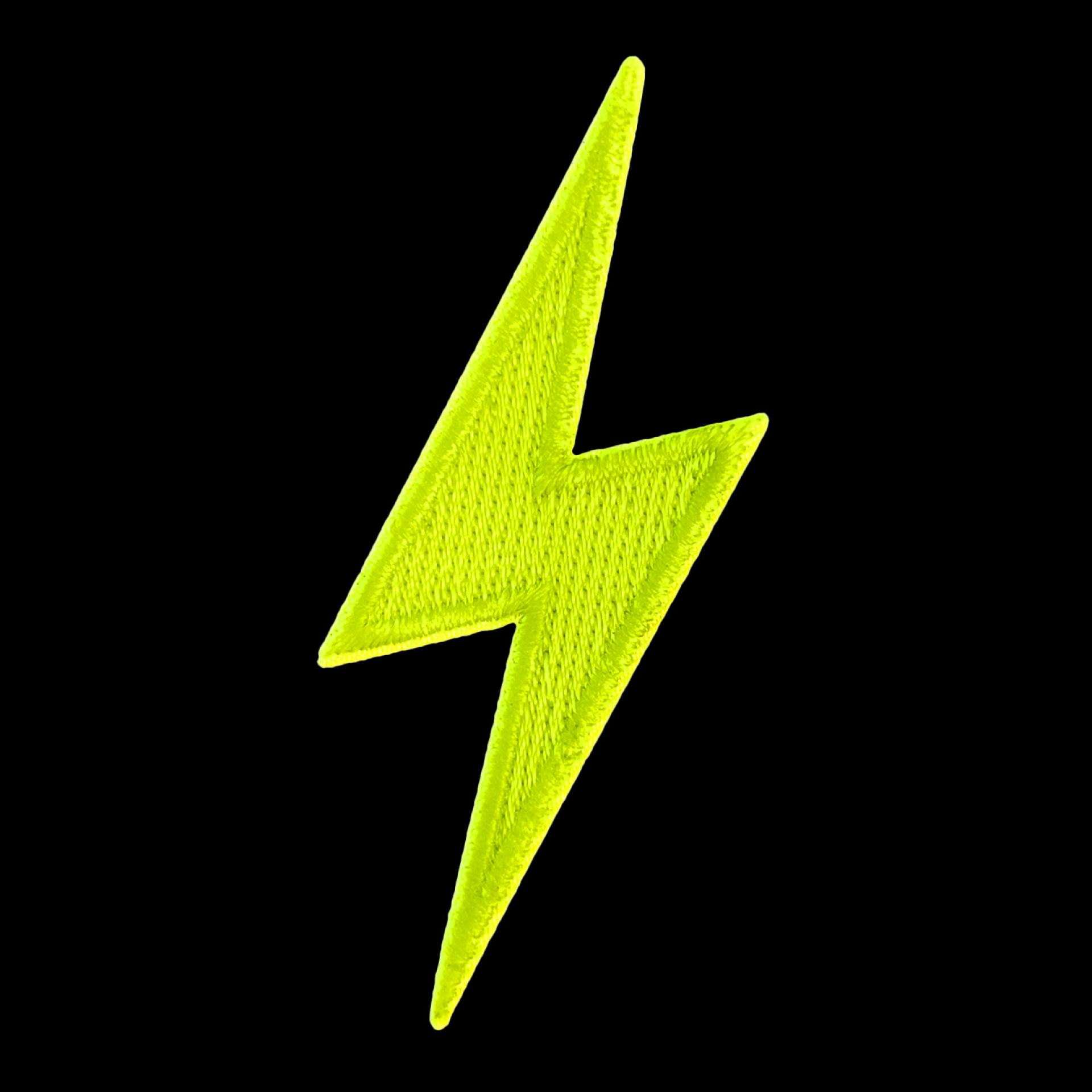 Glow in the dark embleem bliksem kopen