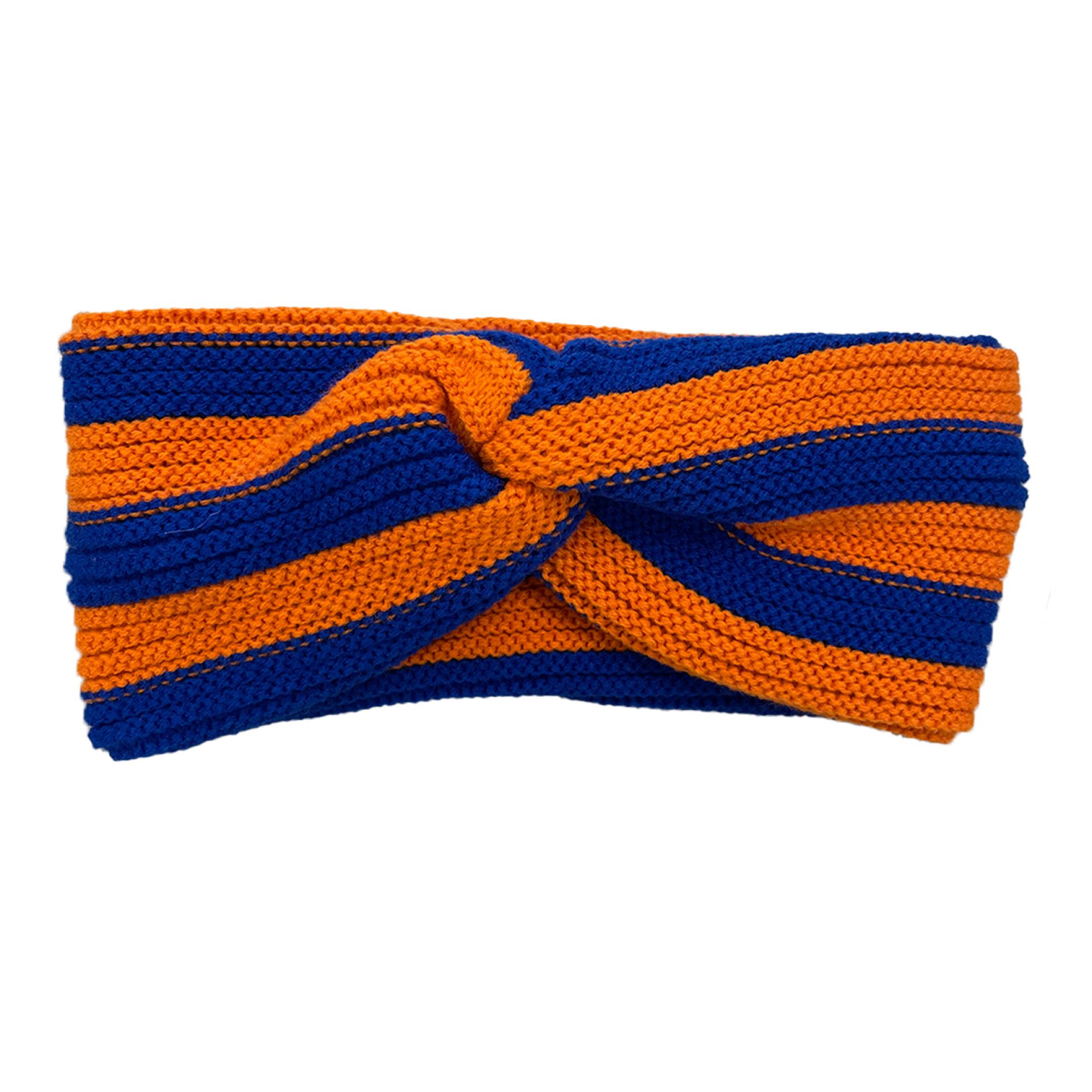 Lampegat haarband - Gebreid