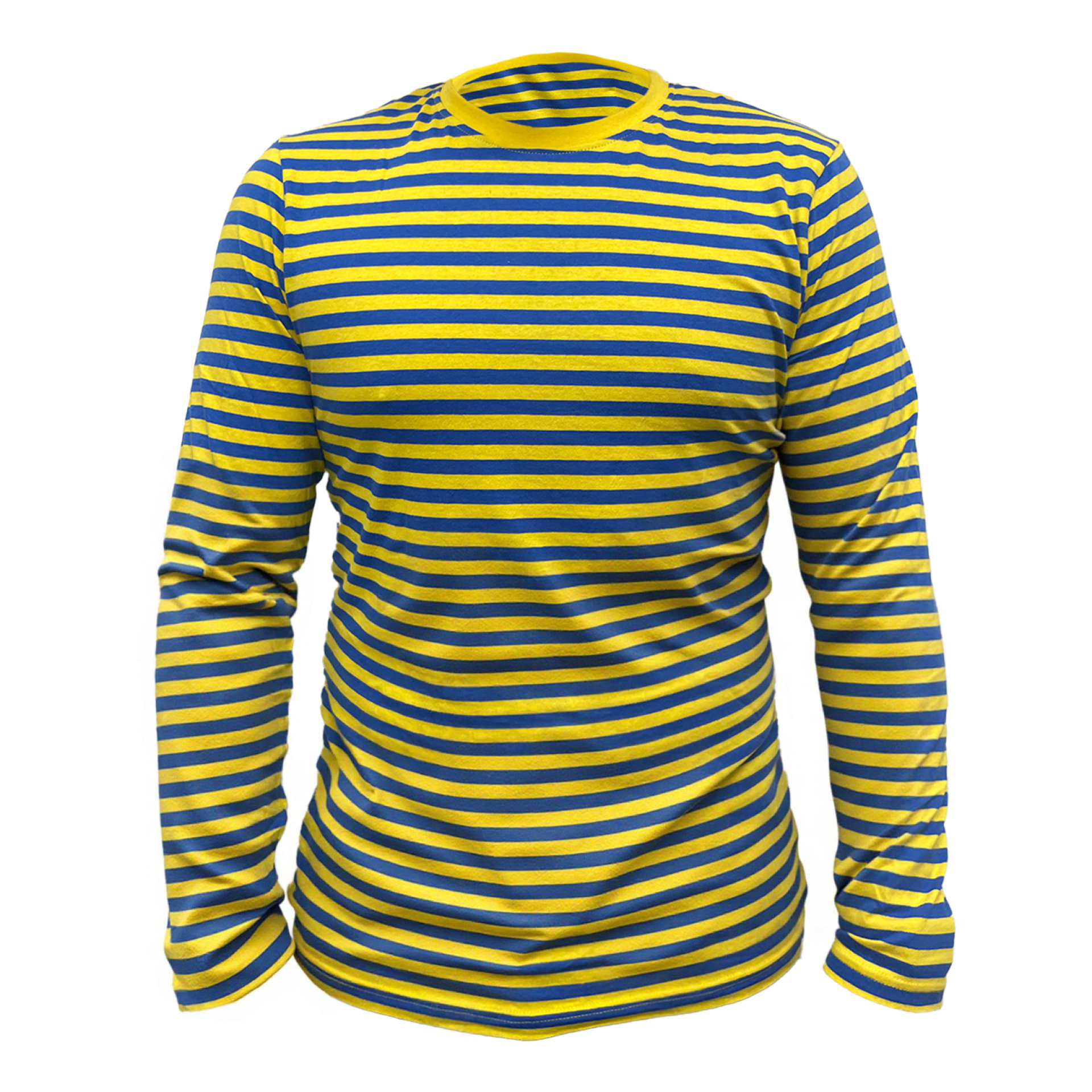 Blauw - Geel shirt unisex