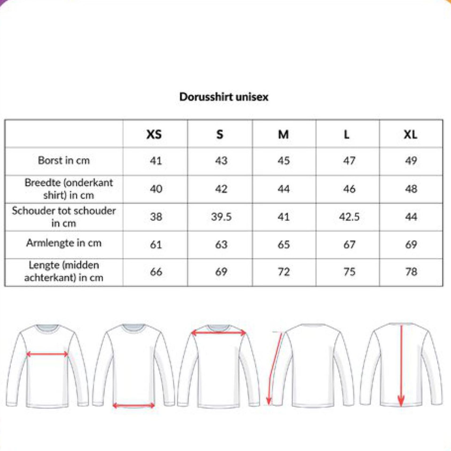 Blauw - Geel shirt unisex online