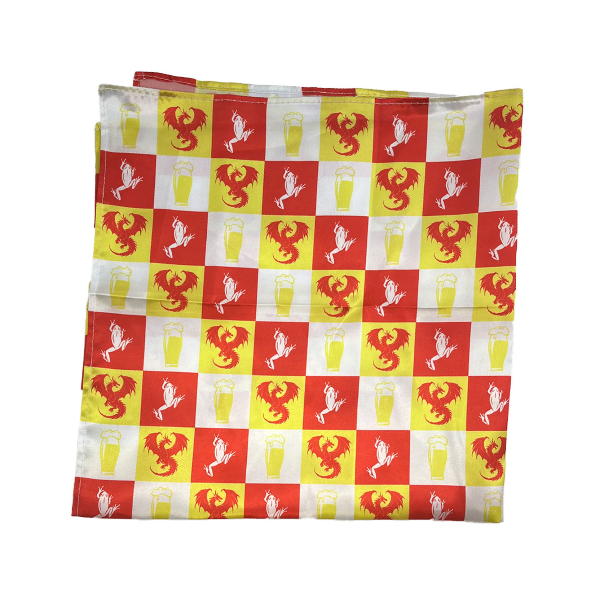 Satijnen sjaaltje oeteldonk 65 x 65cm kopen