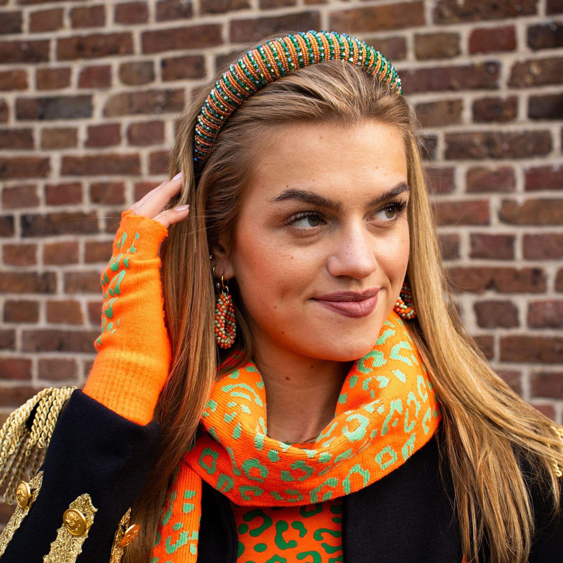 Kruikenstad haarband glitter voorbeeld