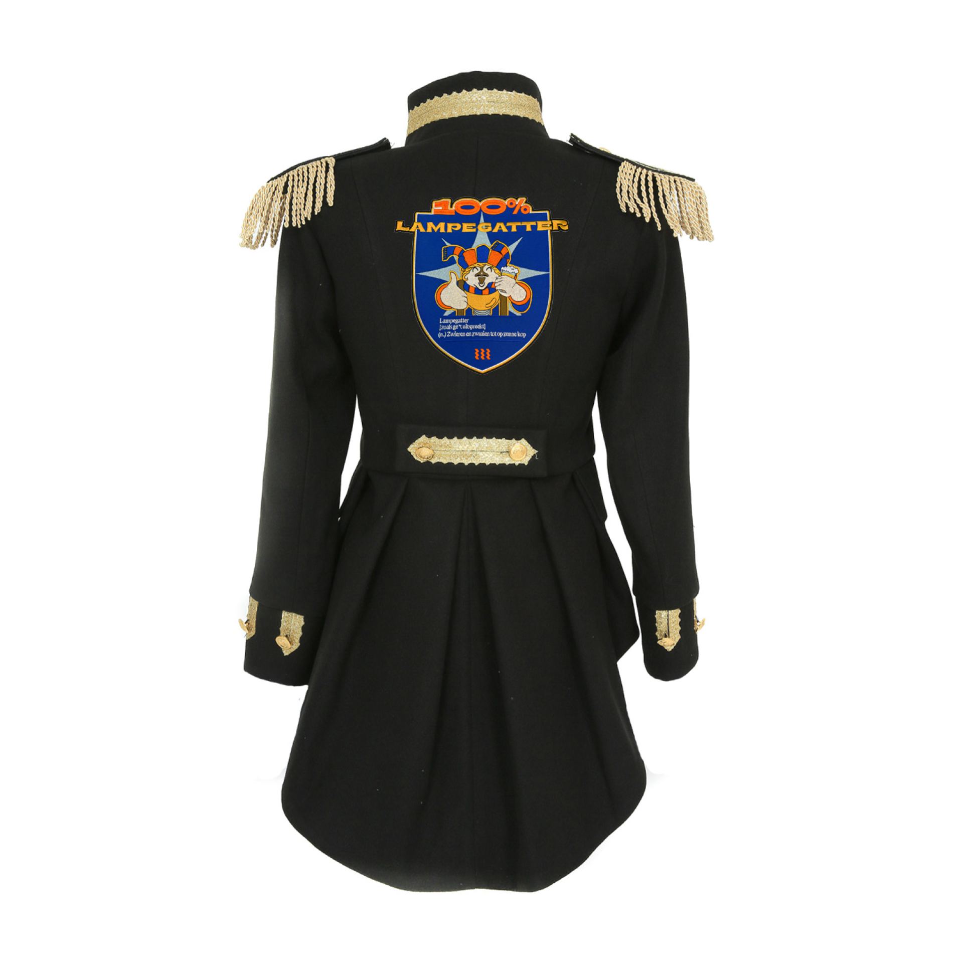 Lampegat jasje luxe dames met emblemen