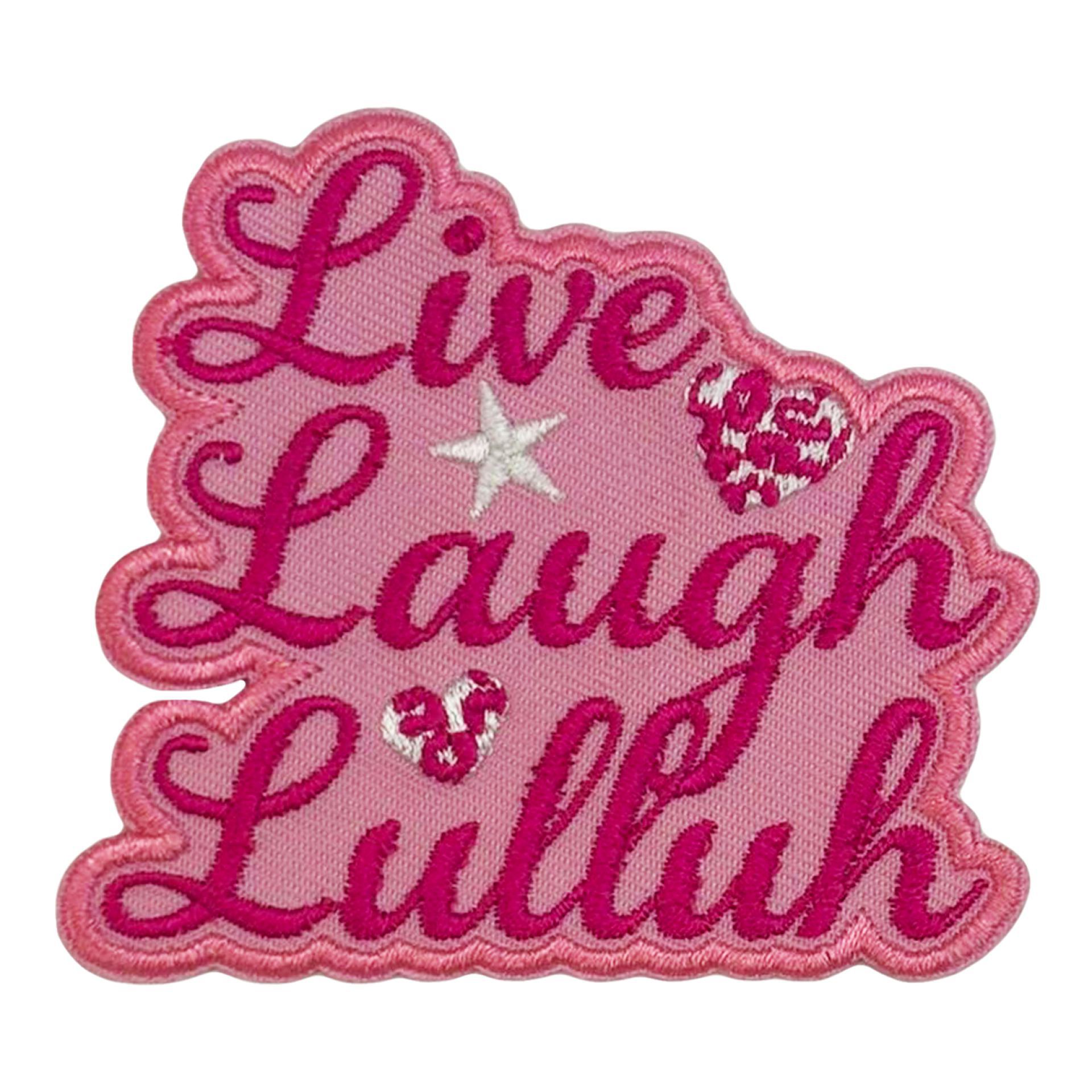 Kruikenstad embleem live laugh lulluh