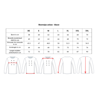 boerenjas unisex blauw-06