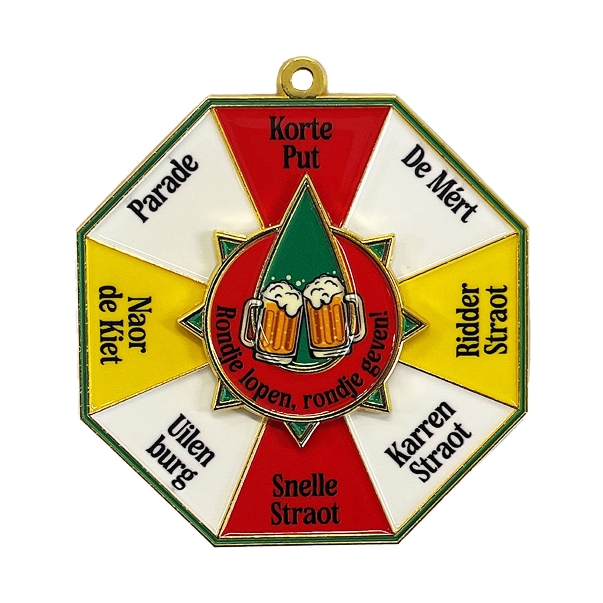 Oeteldonk pin wegwijzer