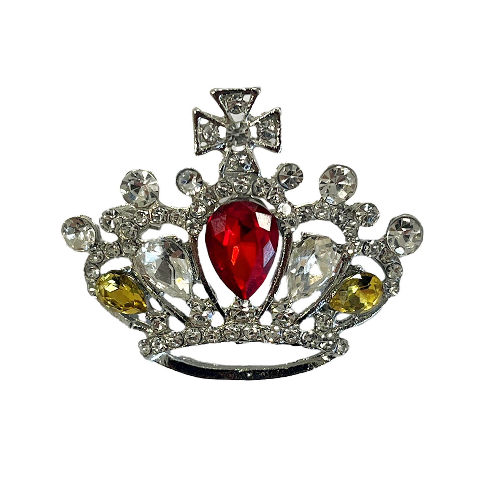 Oeteldonk pin kroon met diamanten