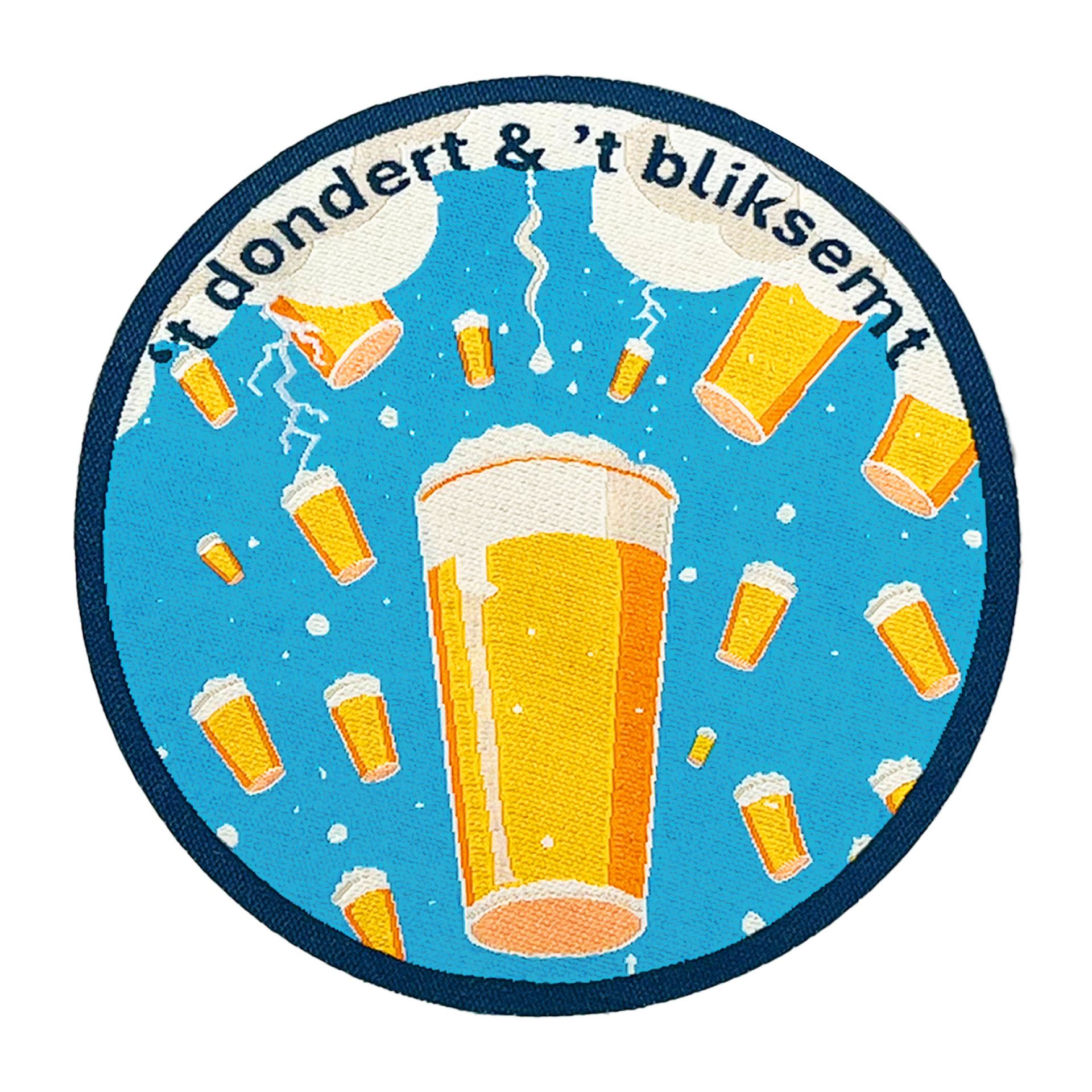 Kruikenstad embleem 't dondert & 't bliksemt