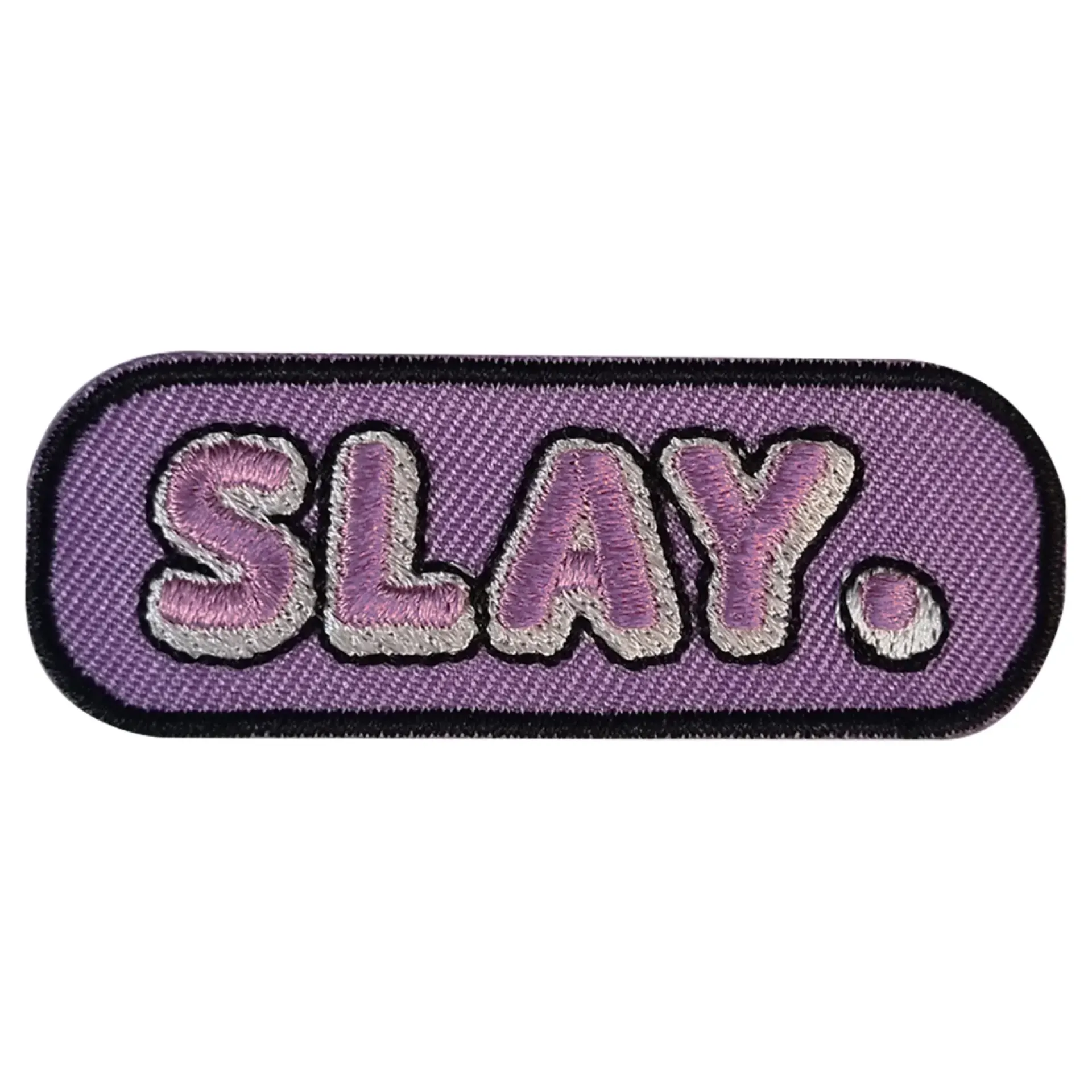 Blauw geel embleem slay.