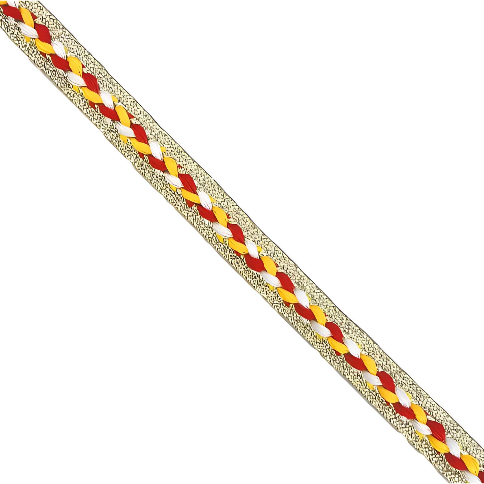 Oeteldonk fourniturenband met goud 3m